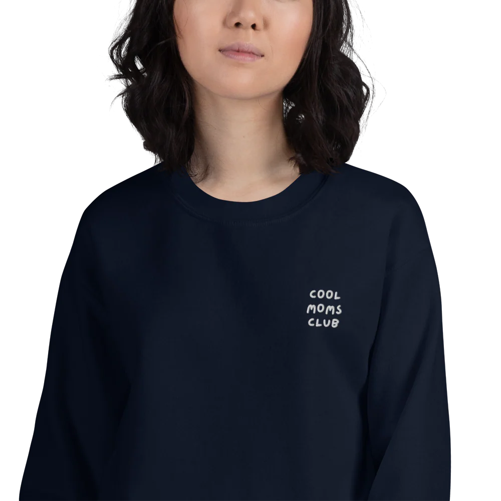 Cool Moms Club Mother Embroidered Sweatshirt - Image 7