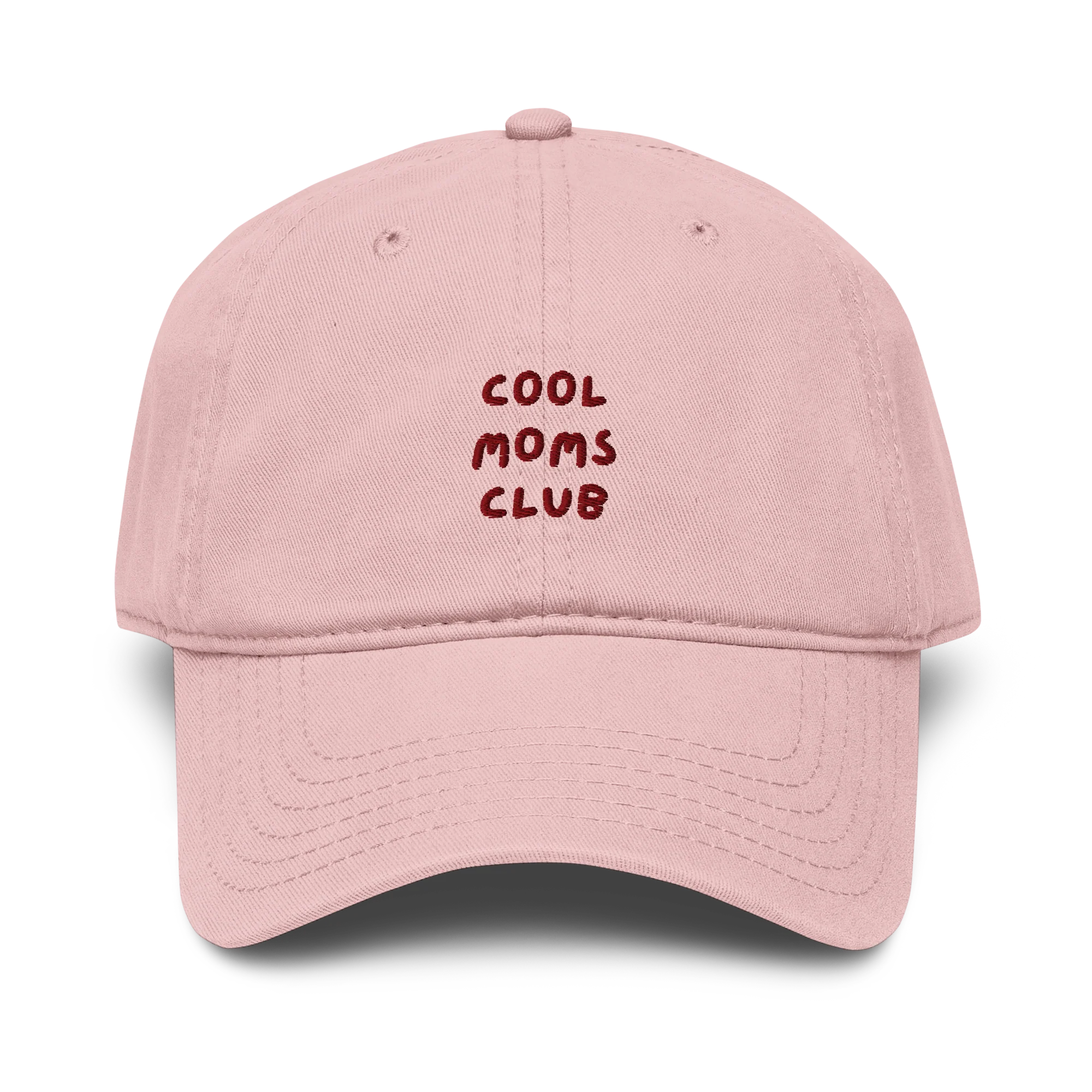 Cool Moms Club Embroidered Vintage Wash Baseball Cap - Image 2
