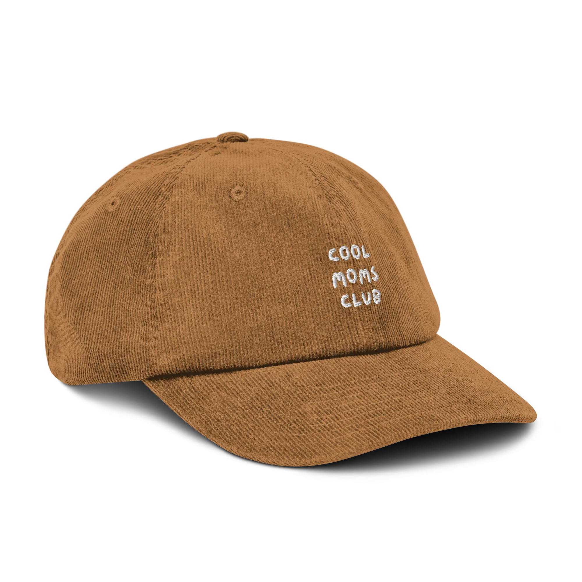 Cool Moms Club Mother Embroidered Corduroy Hat - Image 3