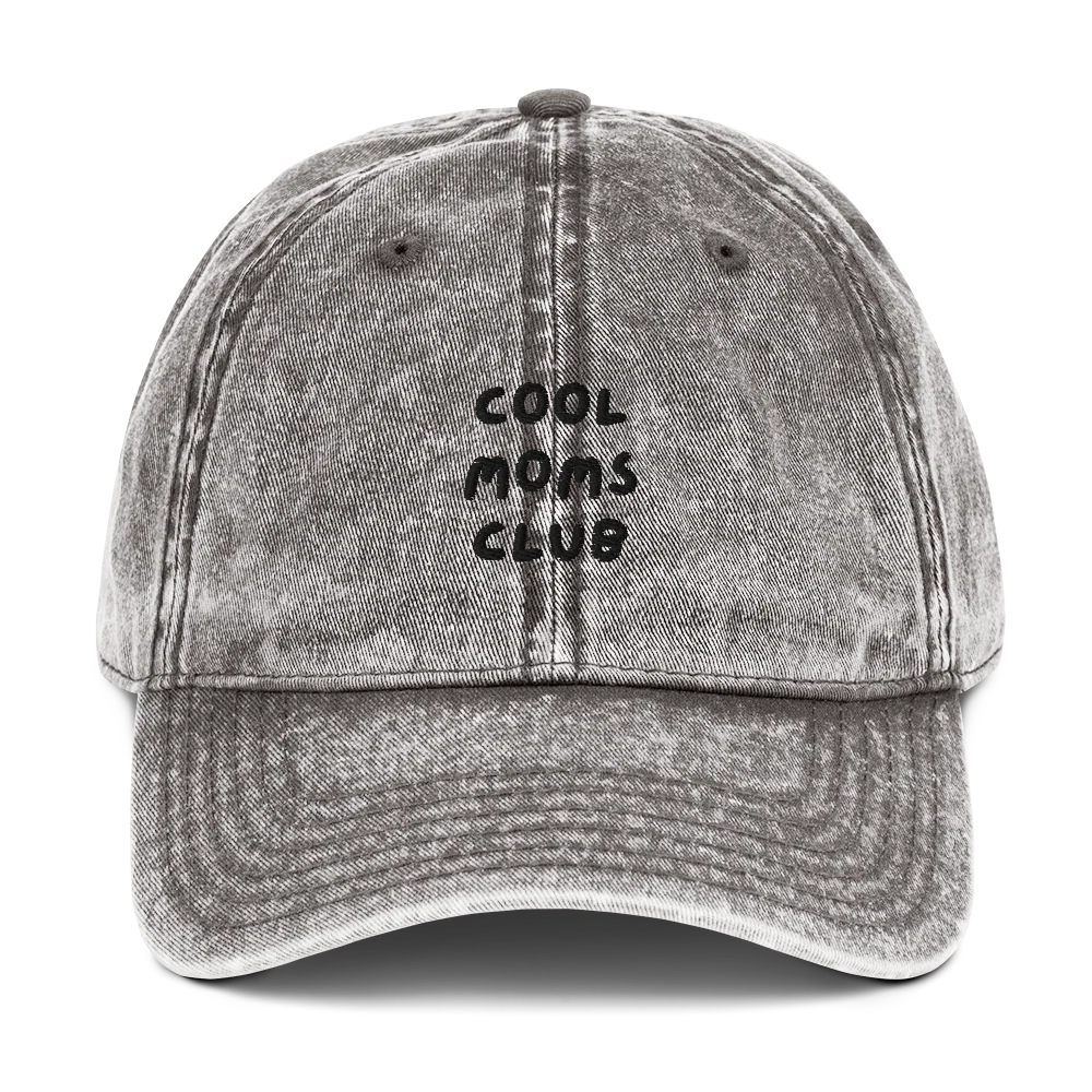 Cool Moms Club Mother Embroidered Vintage Cap - Image 5