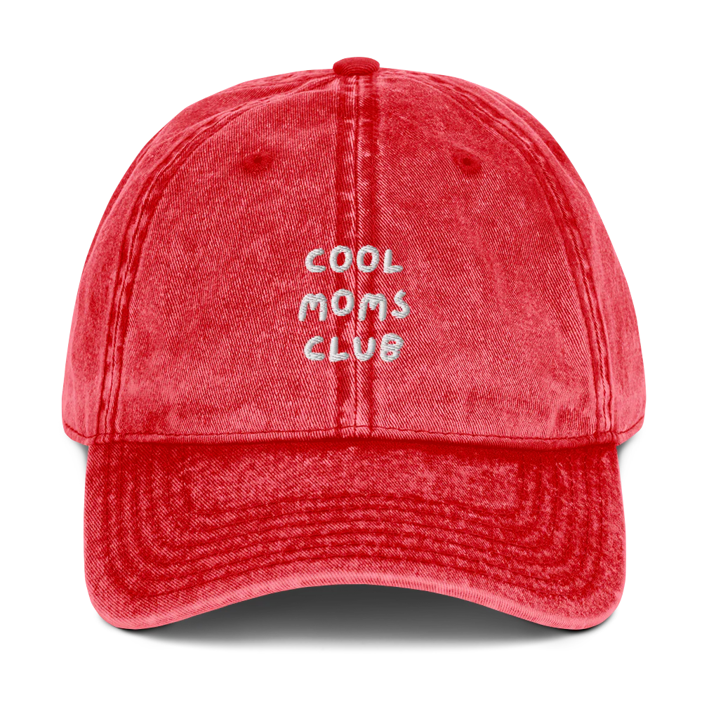 Cool Moms Club Mother Embroidered Vintage Cap - Image 8