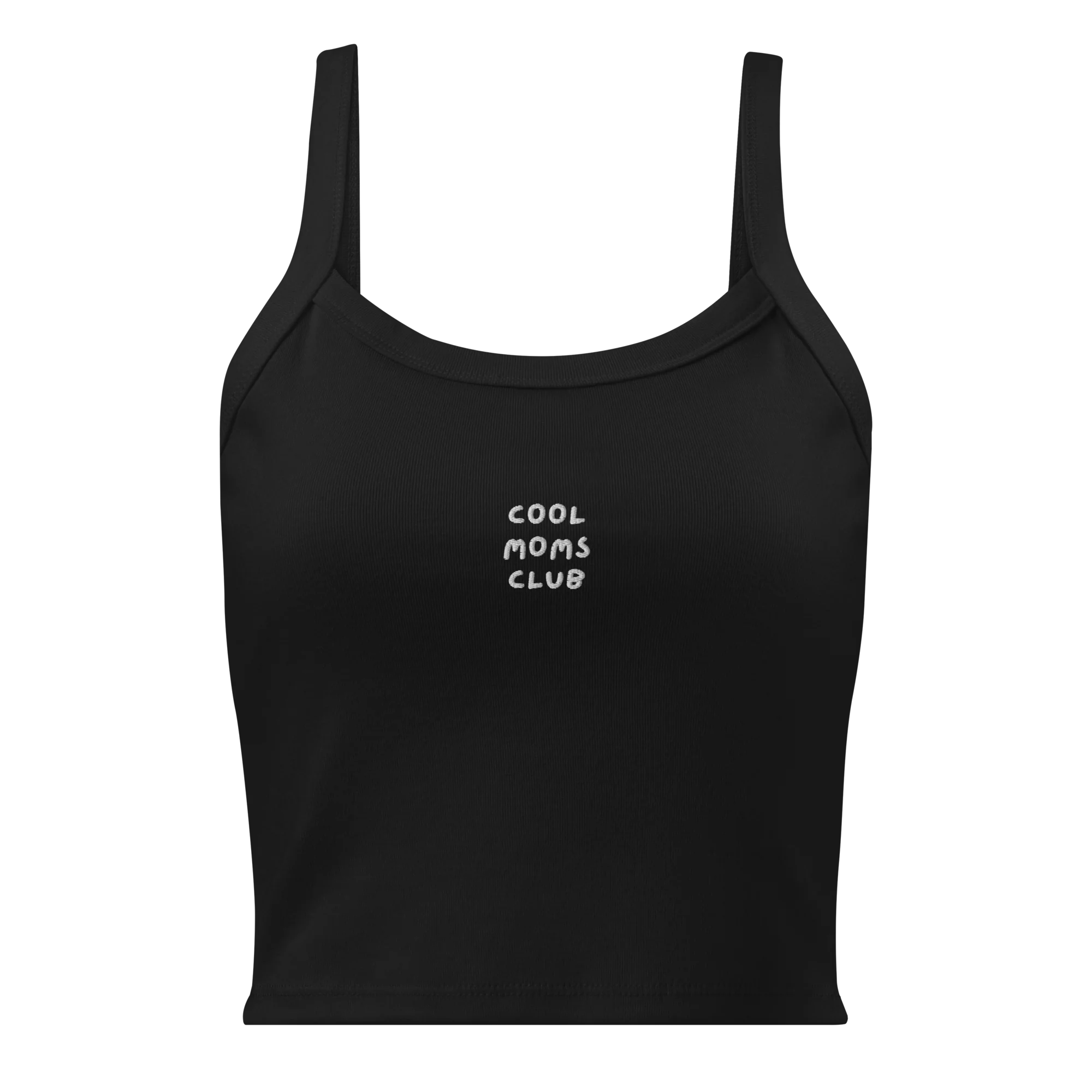 Cool Moms Club Mother Rib Embroidered Tank Top - Image 7