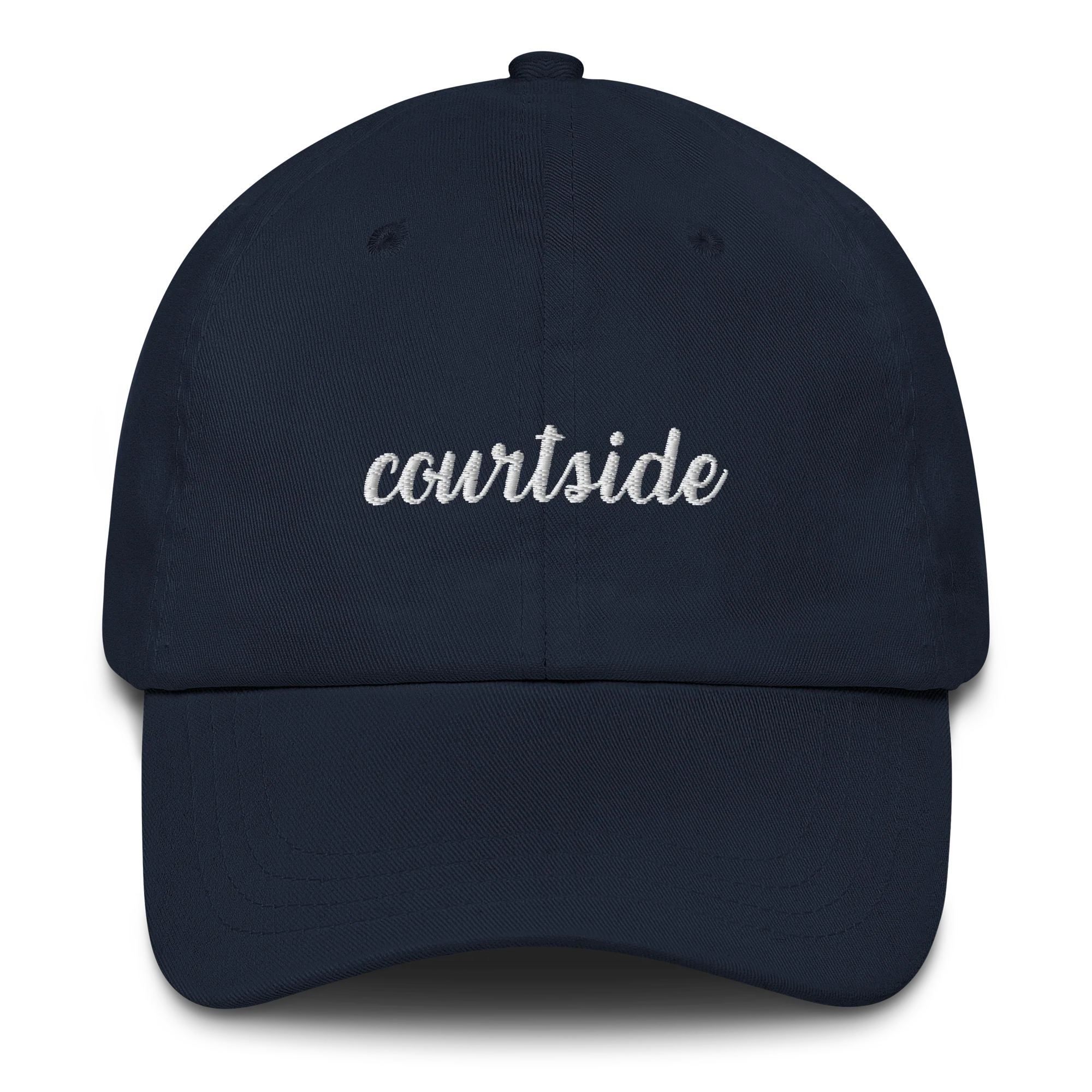 Courtside Tennis Embroidered Cap - Image 6