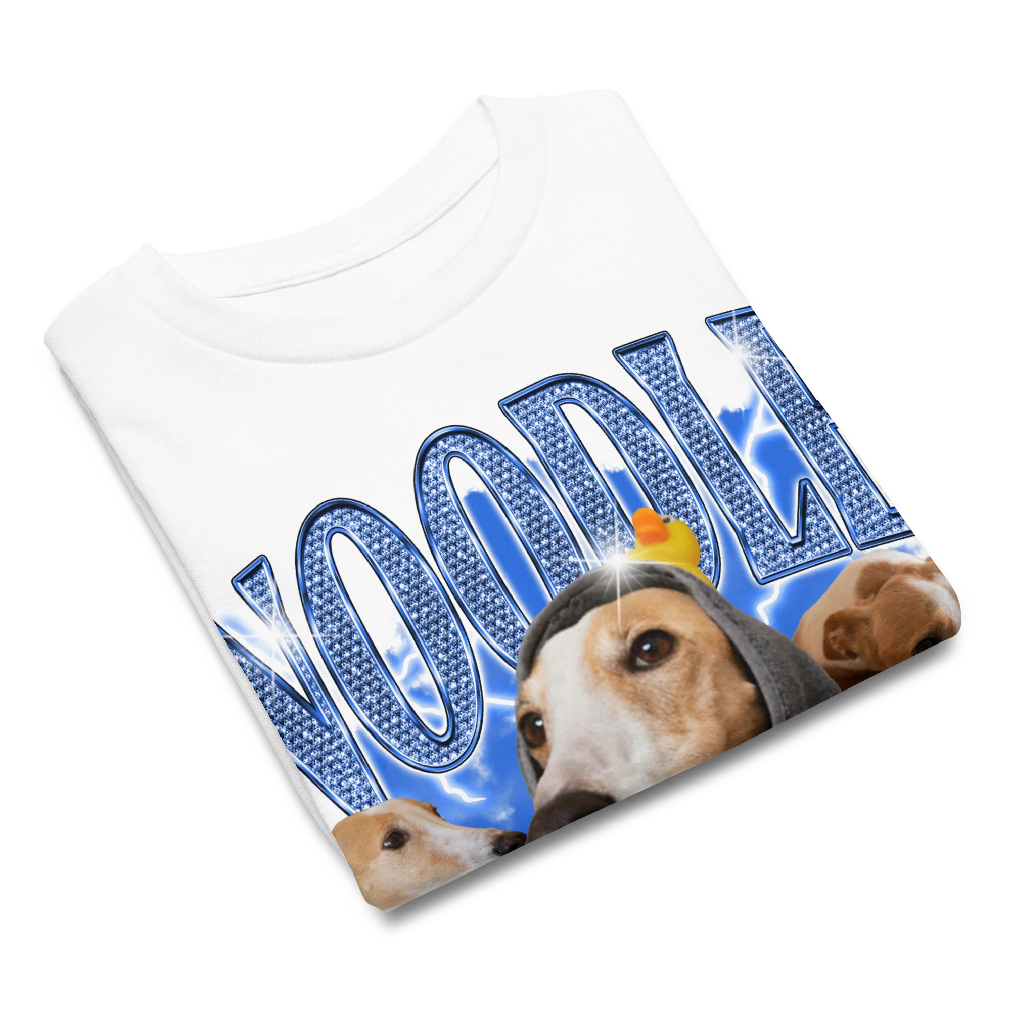 CUSTOM Create Your Own Custom Bling Pet Bootleg Baby Tee - Image 3