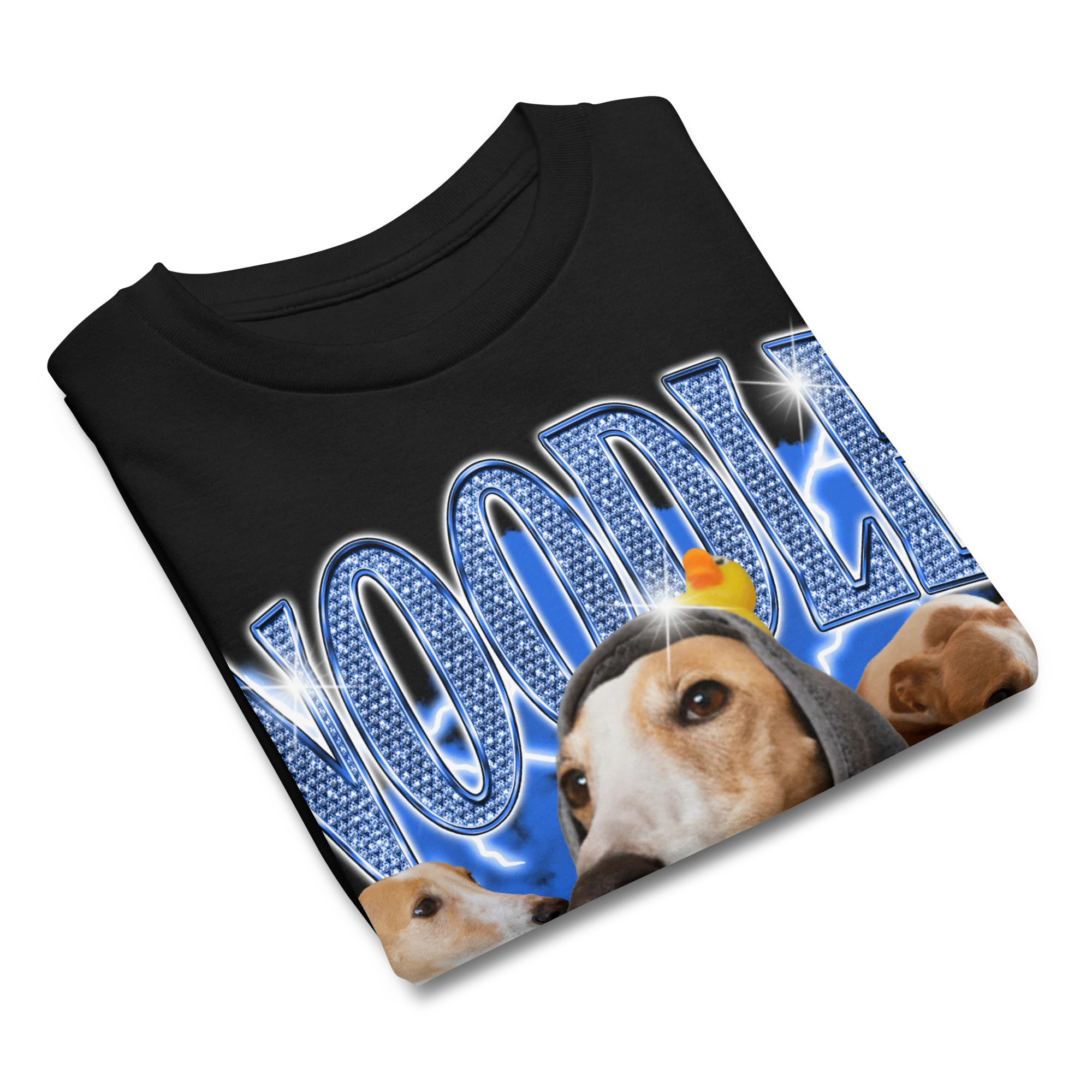 CUSTOM Create Your Own Custom Bling Pet Bootleg Baby Tee - Image 6