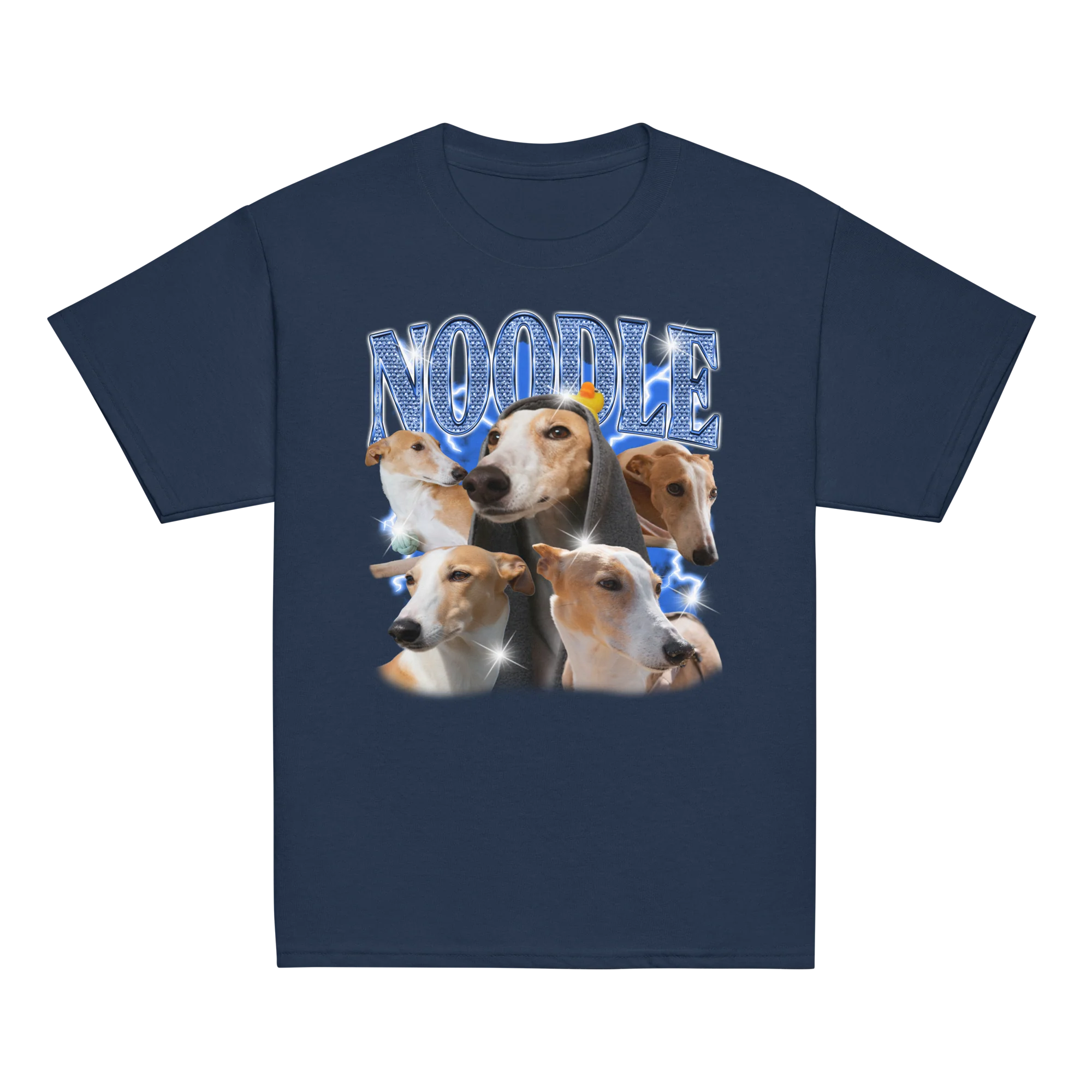 CUSTOM Create Your Own Custom Bling Pet Bootleg Baby Tee - Image 9