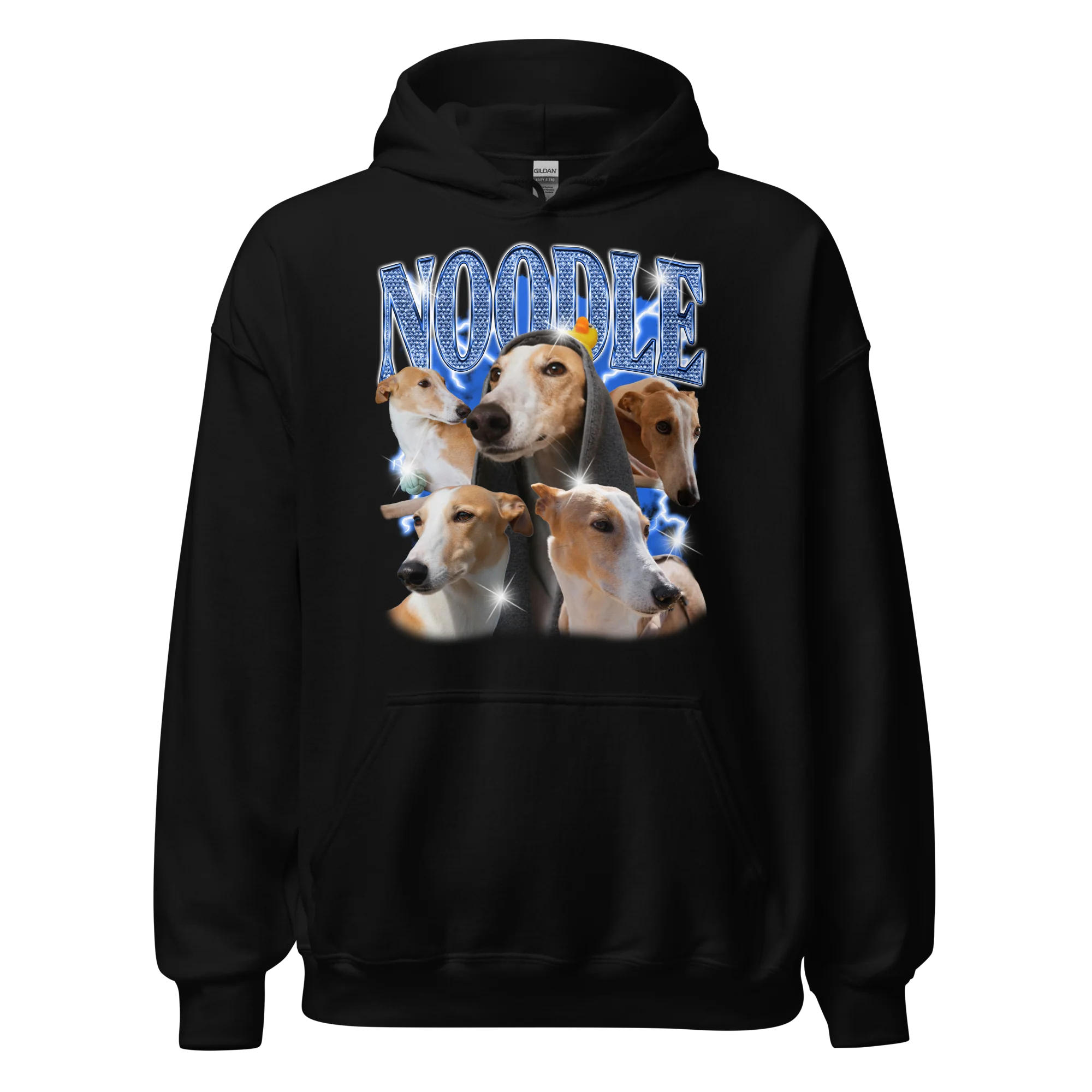 Create Your Own Custom Bling Pet Bootleg Hoodie - Image 12