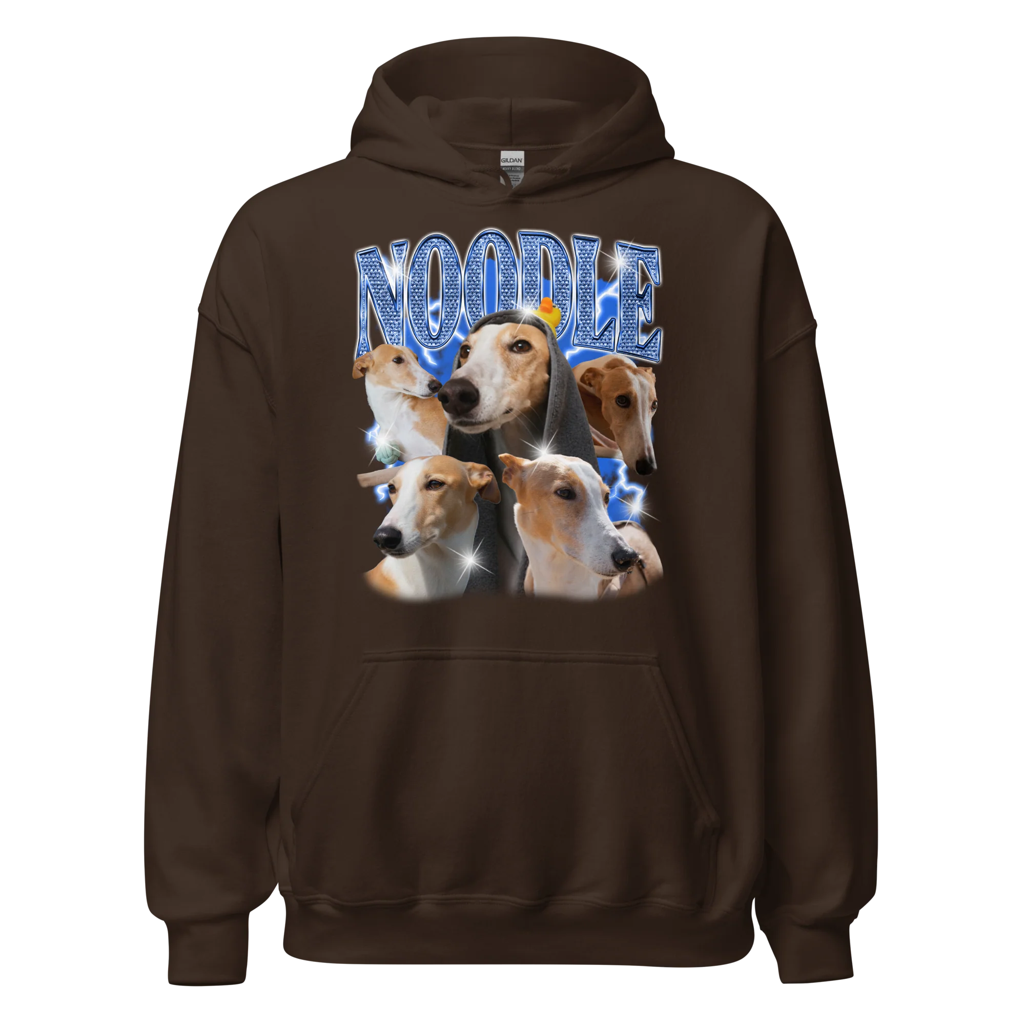 Create Your Own Custom Bling Pet Bootleg Hoodie - Image 14