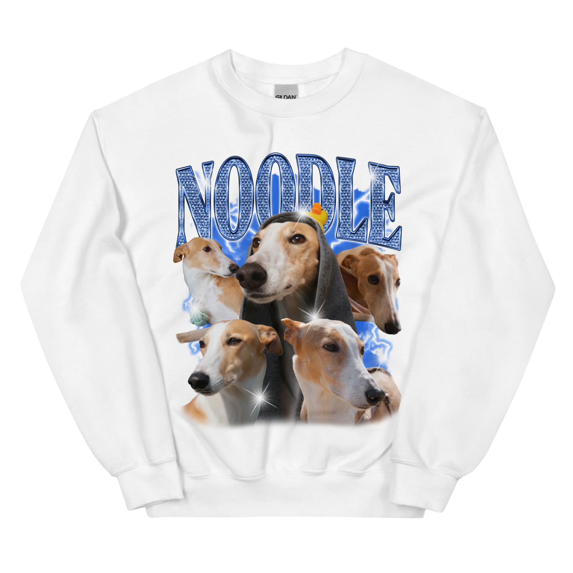 CUSTOM Create Your Own Custom Bling Pet Bootleg Sweatshirt - Image 3