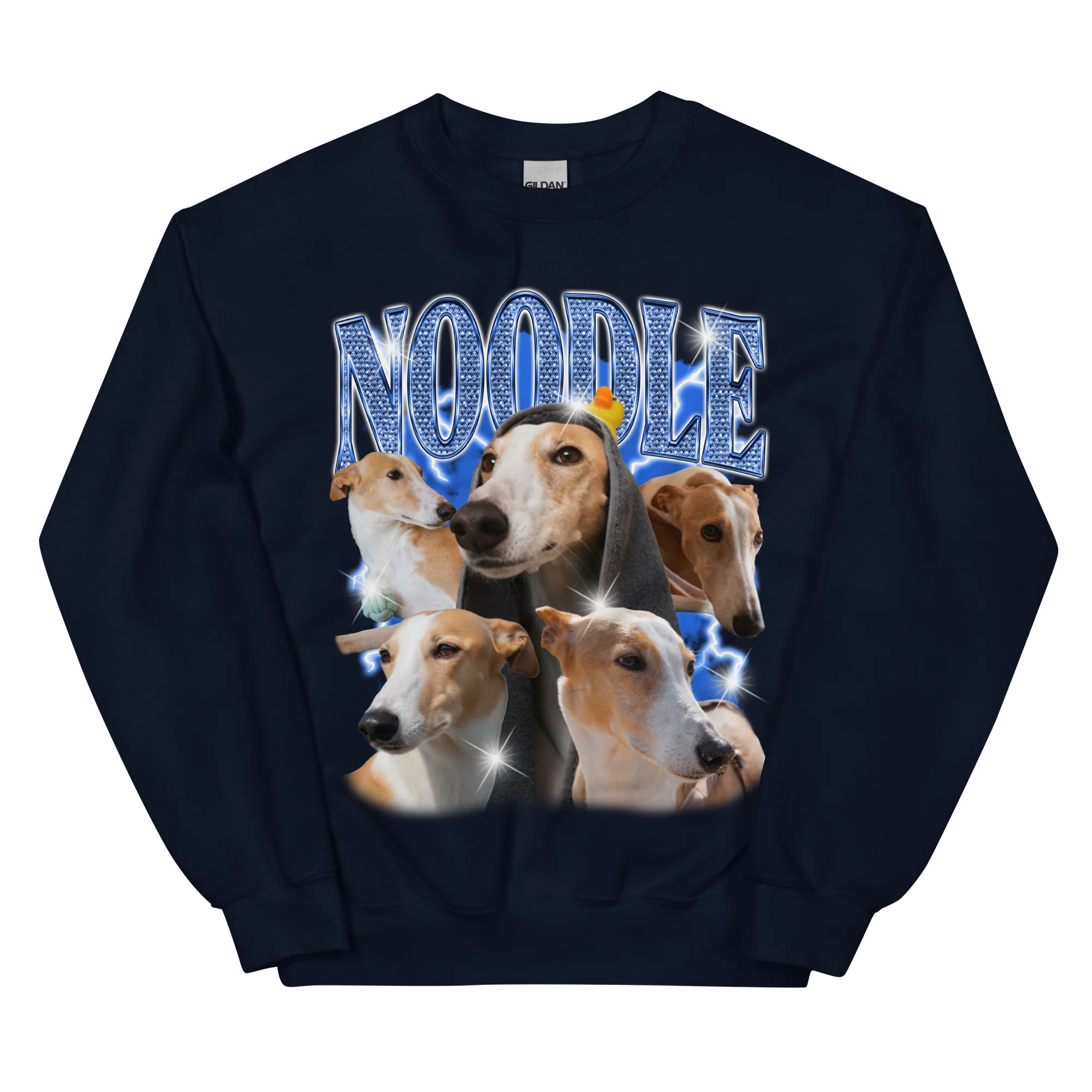 CUSTOM Create Your Own Custom Bling Pet Bootleg Sweatshirt - Image 7