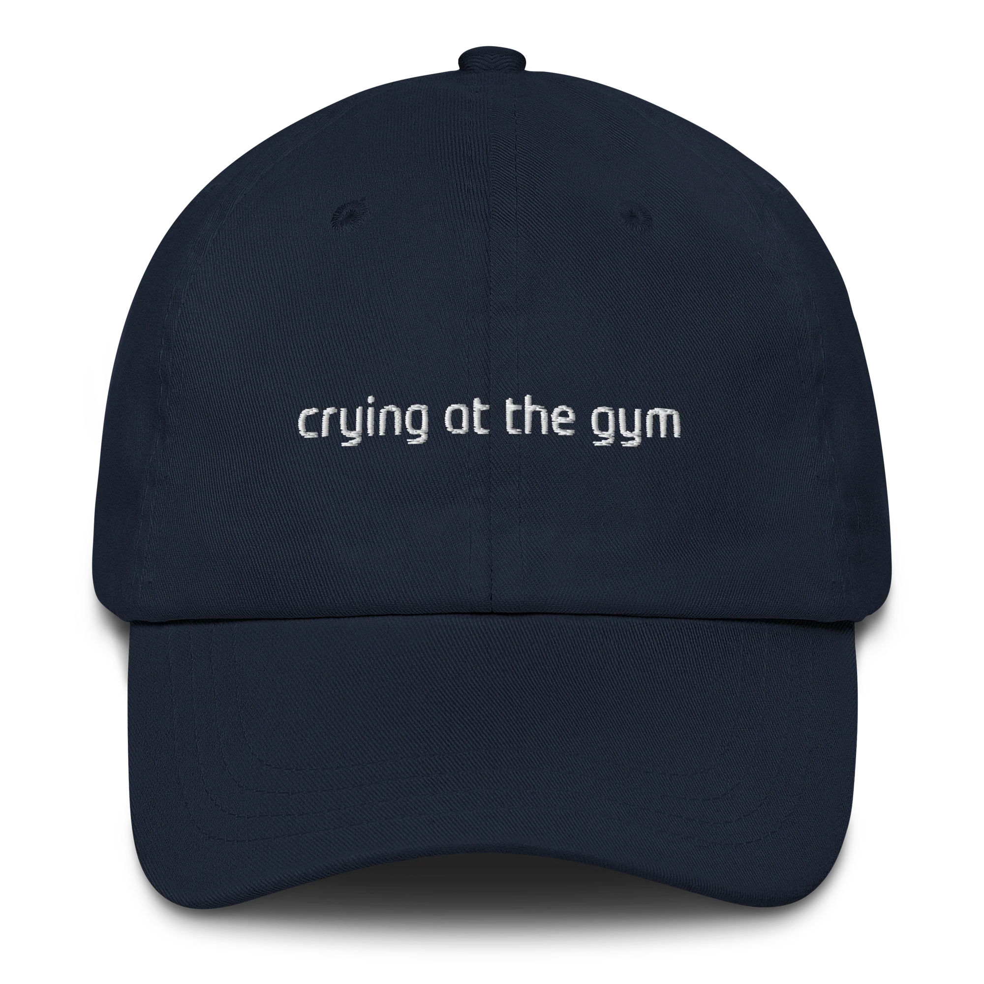 Crying at the Gym TTPD Embroidered Cap - Image 4