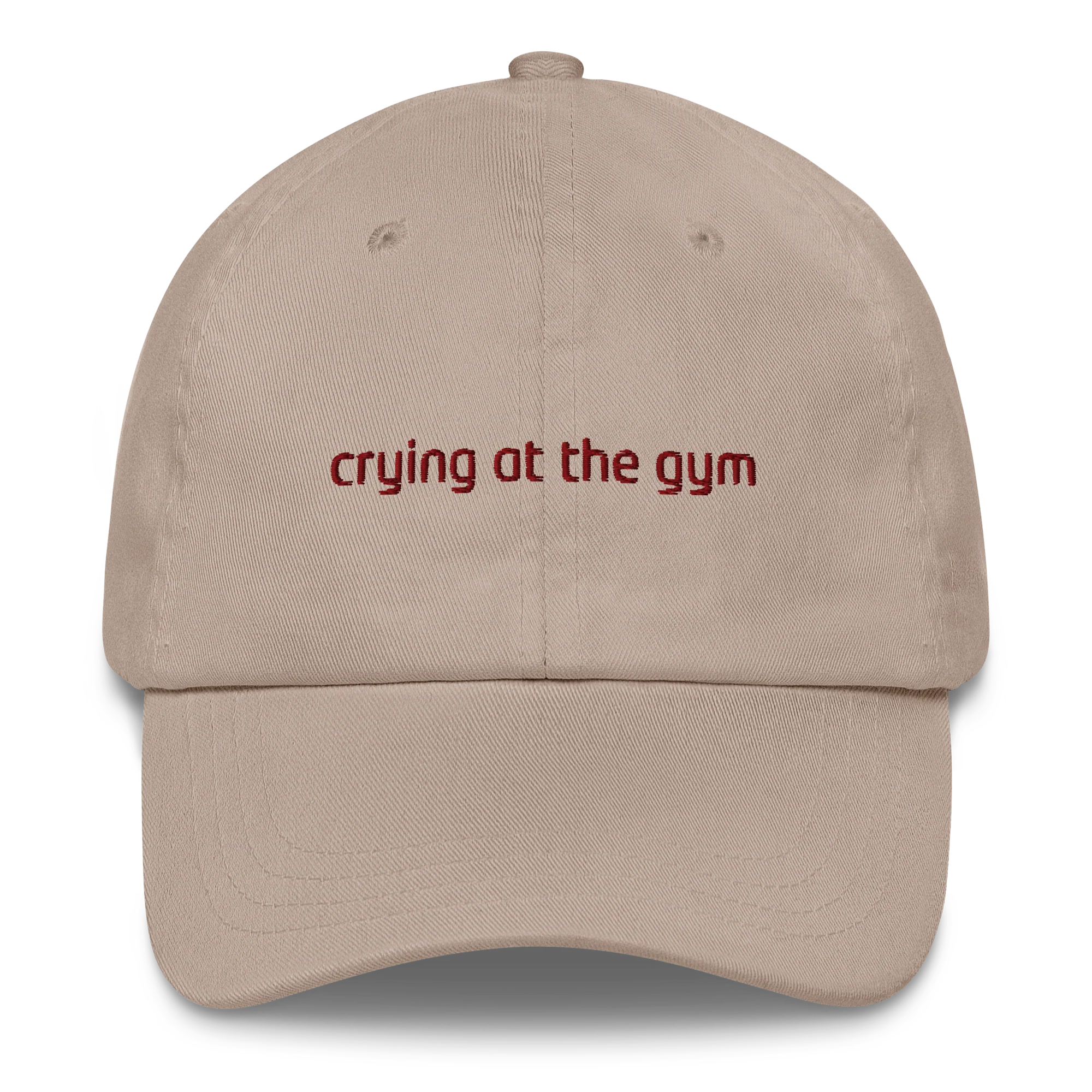 Crying at the Gym TTPD Embroidered Cap - Image 5