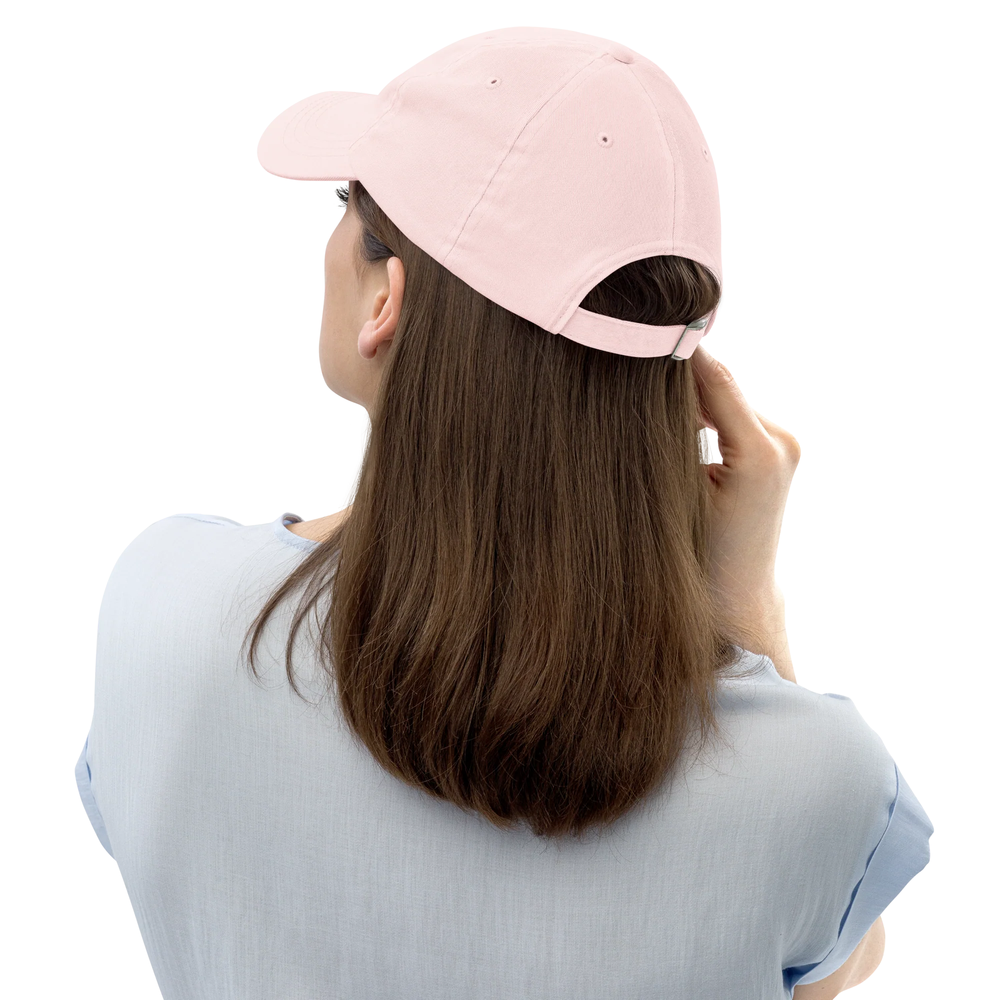 Crying At The Gym Embroidered Pastel Baseball Cap - Image 8