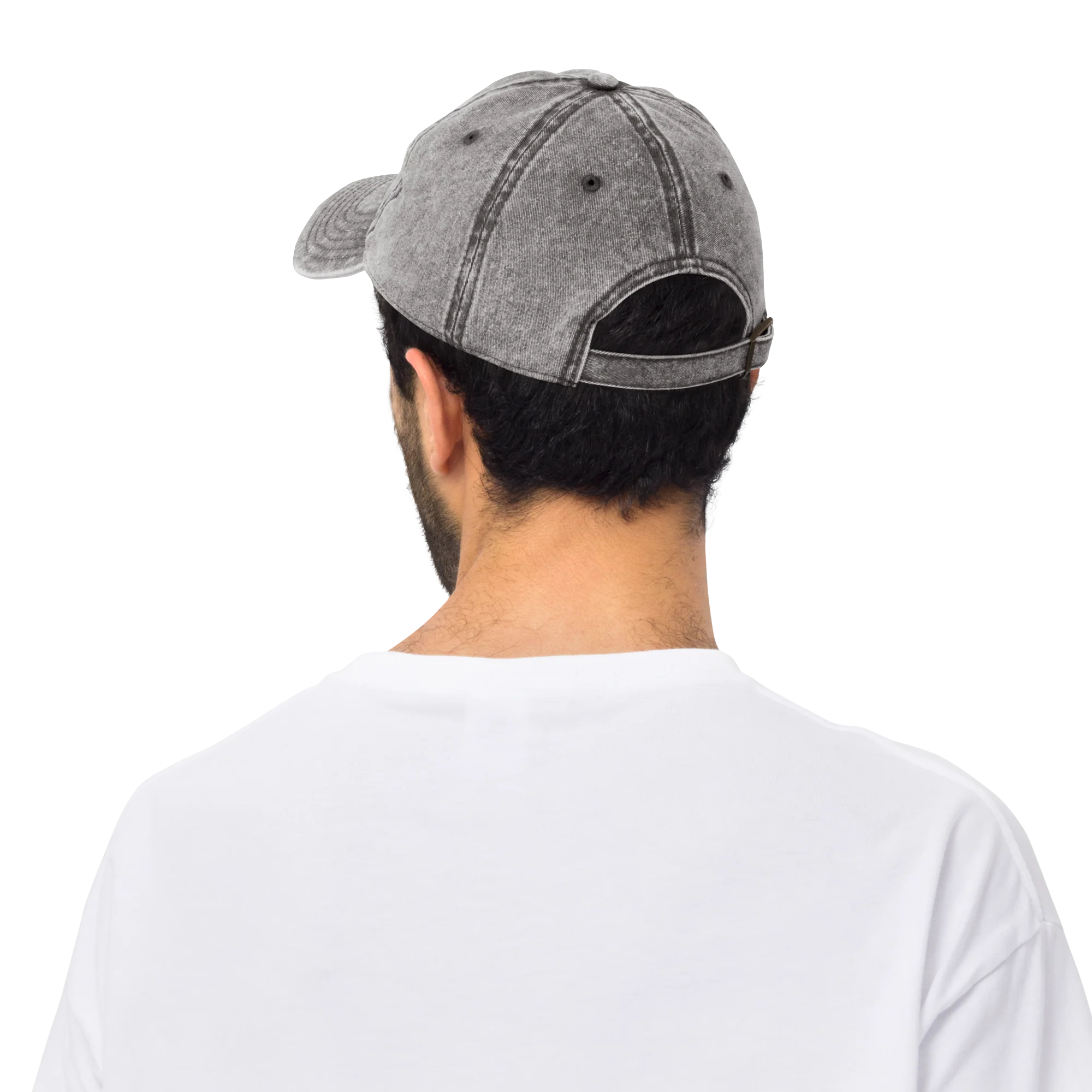 Crying At The Gym Embroidered Vintage Cap - Image 9