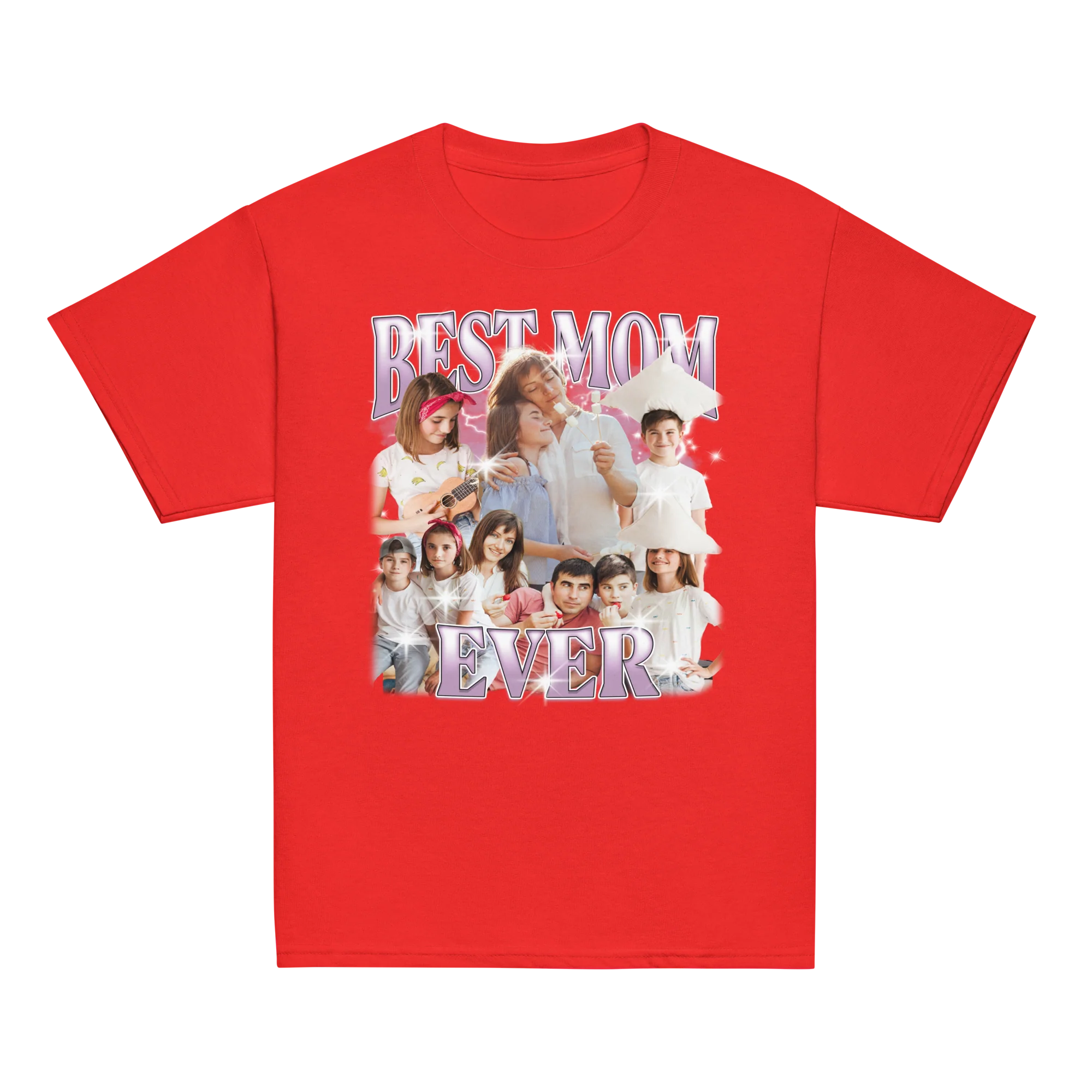 CUSTOM Best Mom Ever Photo Bootleg Baby Tee - Image 10