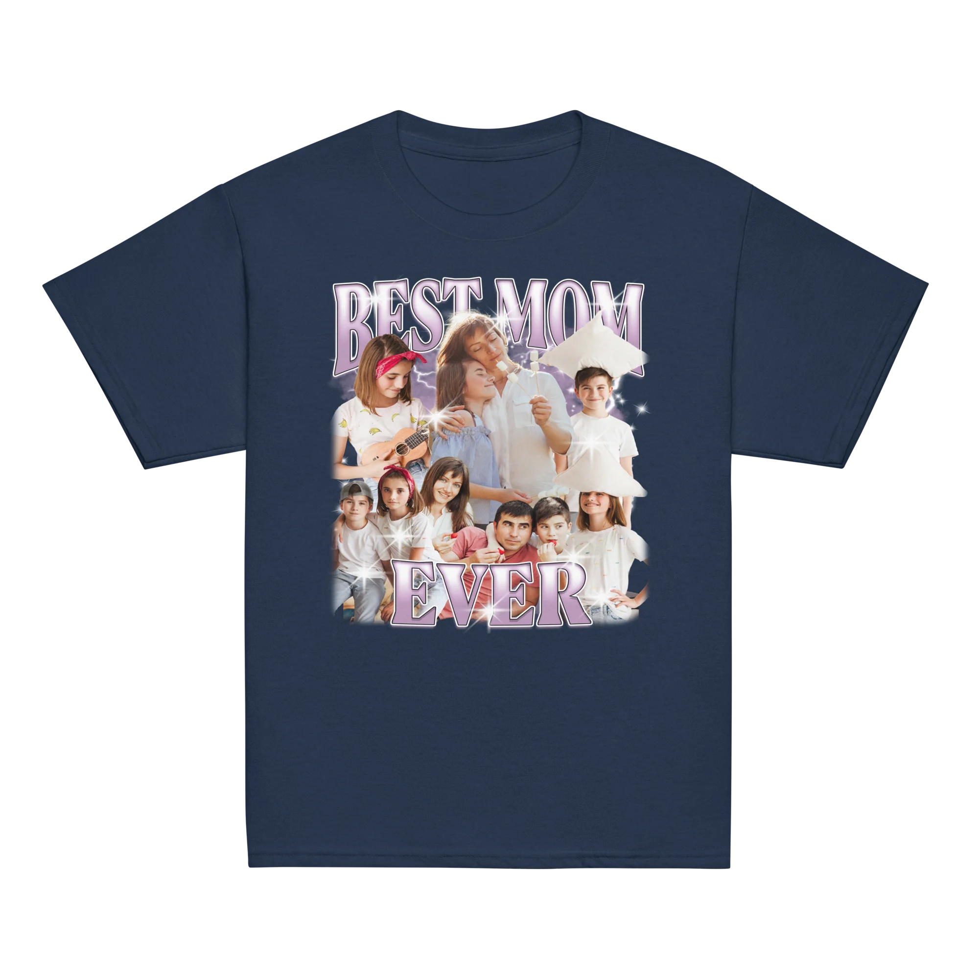 CUSTOM Best Mom Ever Photo Bootleg Baby Tee - Image 6