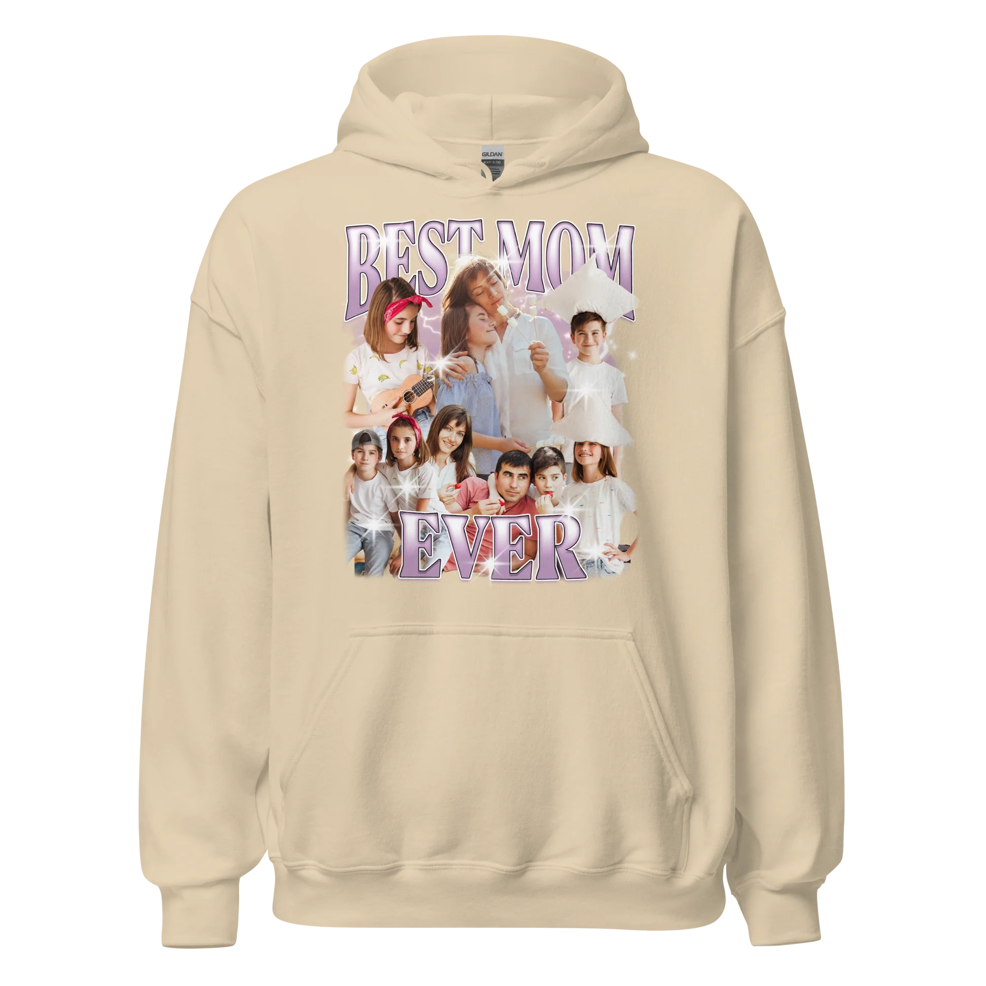 CUSTOM Best Mom Ever Photo Bootleg Hoodie - Image 8