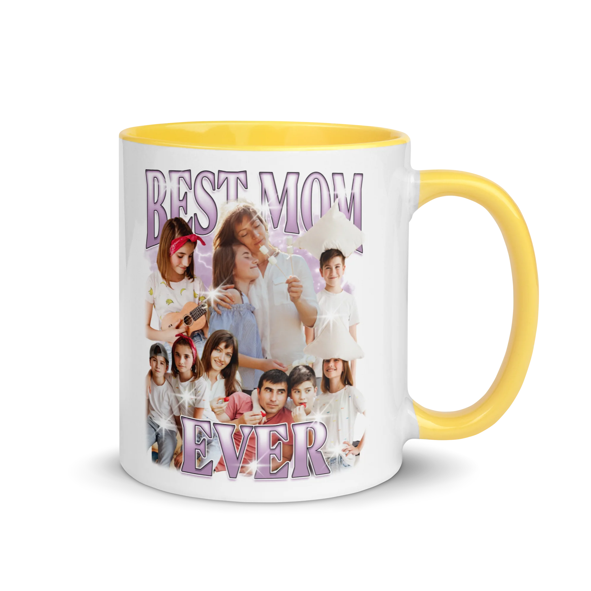CUSTOM Best Mom Ever Photo Bootleg Mug - Image 4
