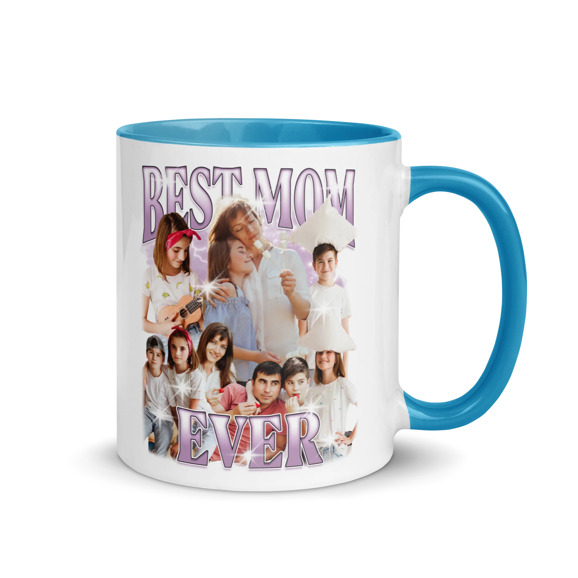 CUSTOM Best Mom Ever Photo Bootleg Mug - Image 5