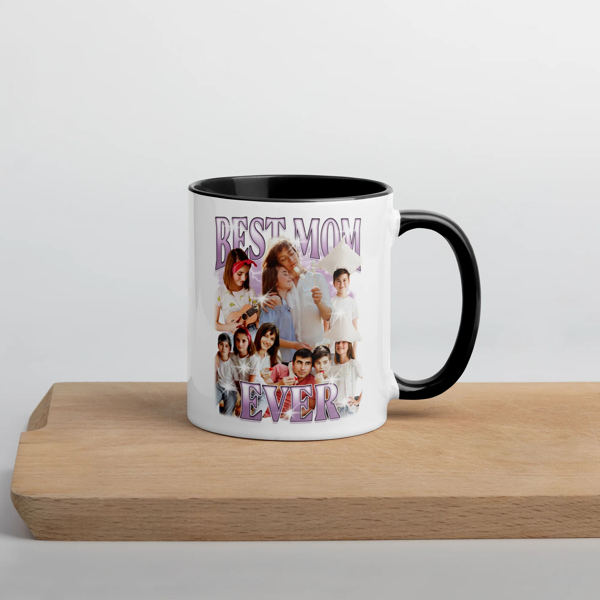 CUSTOM Best Mom Ever Photo Bootleg Mug - Image 6