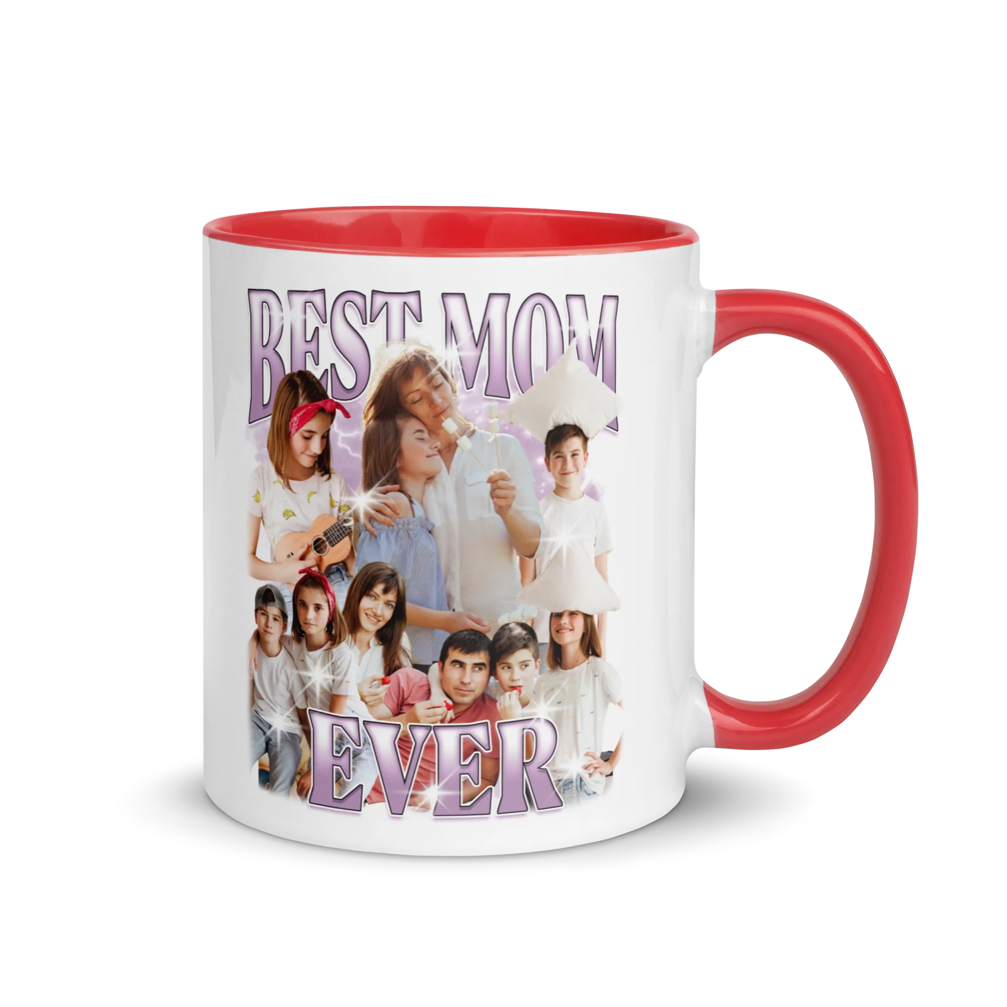 CUSTOM Best Mom Ever Photo Bootleg Mug - Image 8