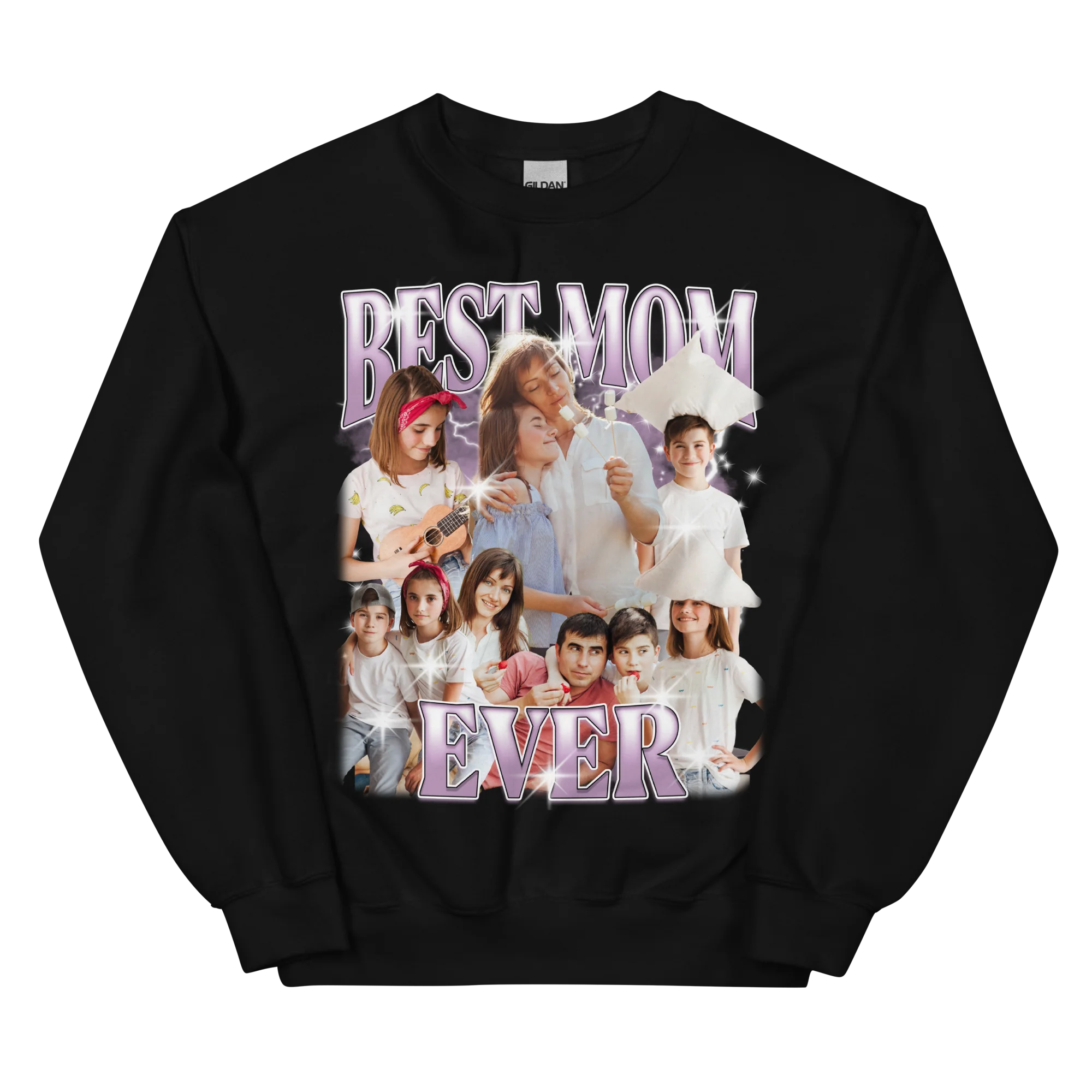CUSTOM Best Mom Ever Photo Bootleg Sweatshirt - Image 10