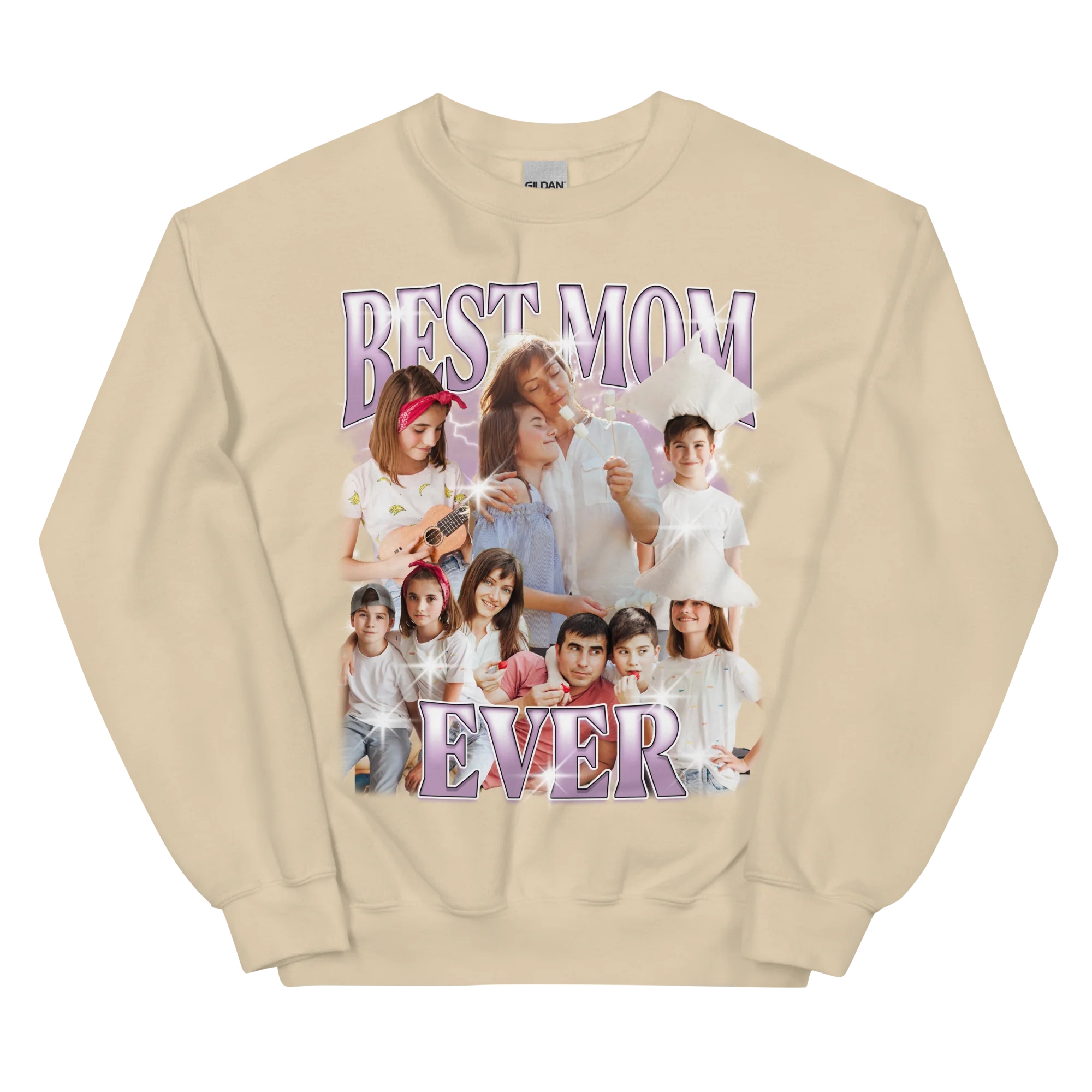 CUSTOM Best Mom Ever Photo Bootleg Sweatshirt - Image 11