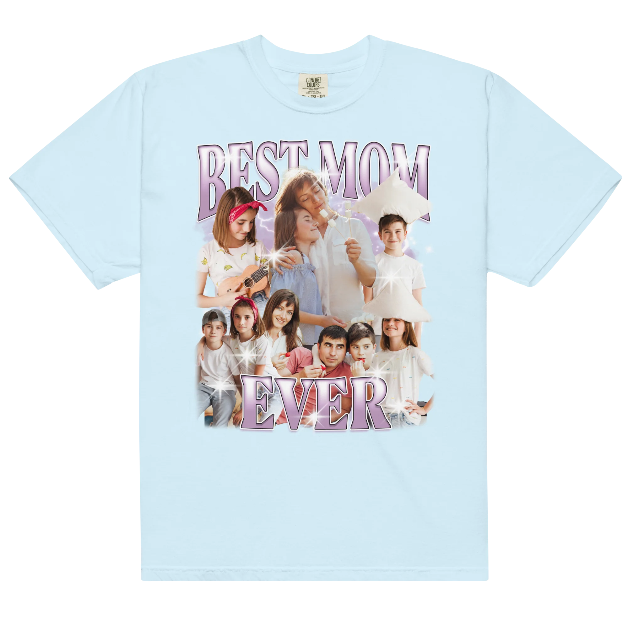 CUSTOM Best Mom Ever Photo Bootleg T-Shirt - Image 11
