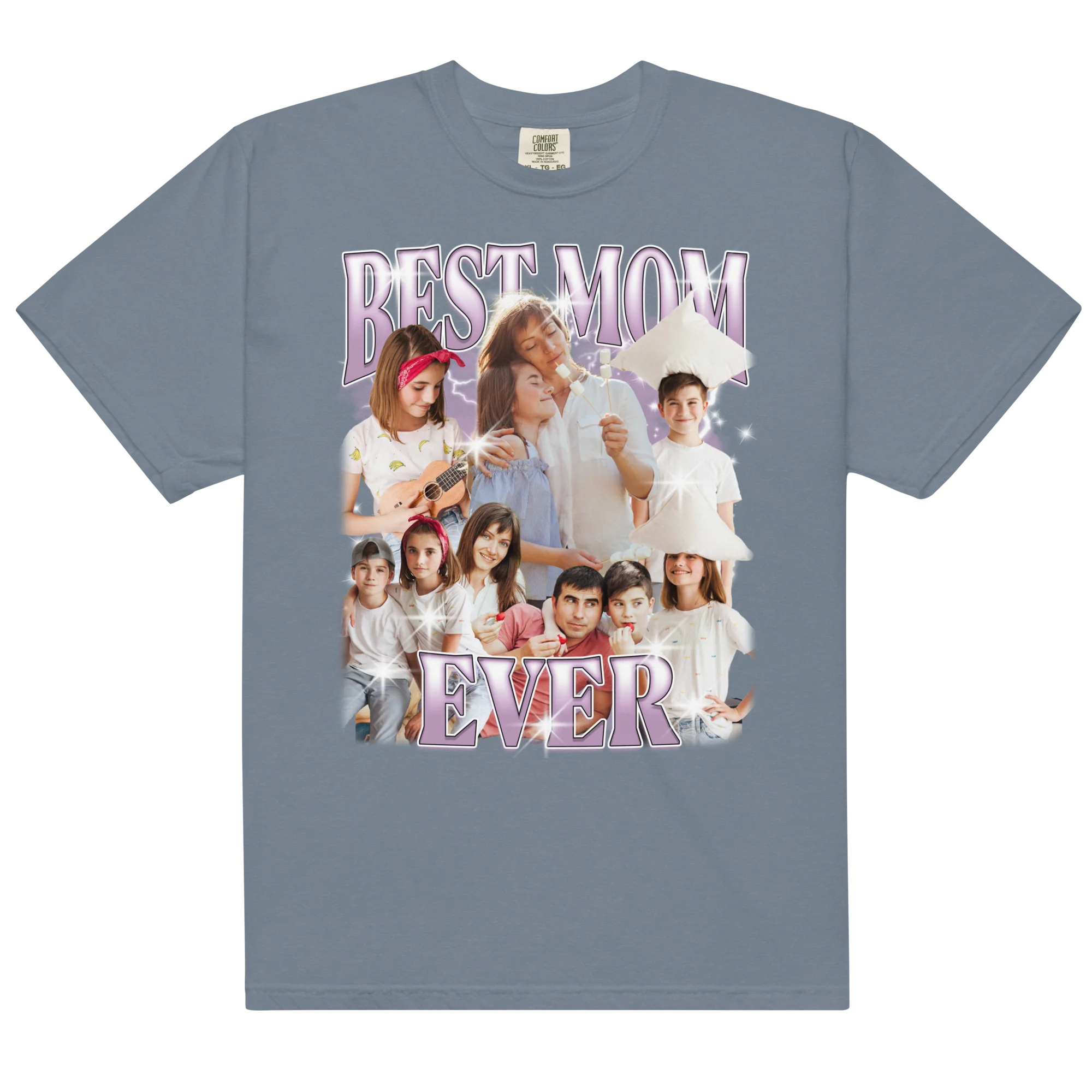 CUSTOM Best Mom Ever Photo Bootleg T-Shirt - Image 15