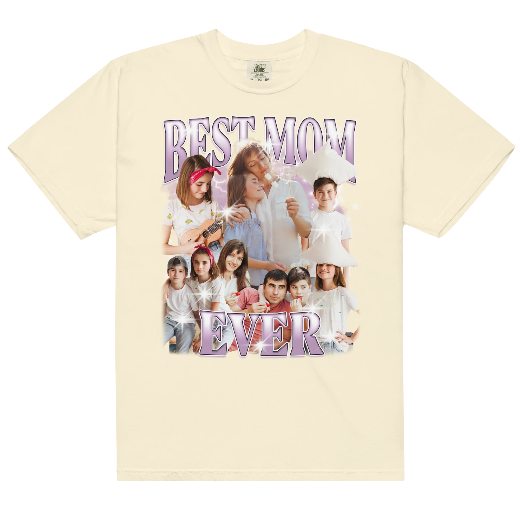 CUSTOM Best Mom Ever Photo Bootleg T-Shirt - Image 8