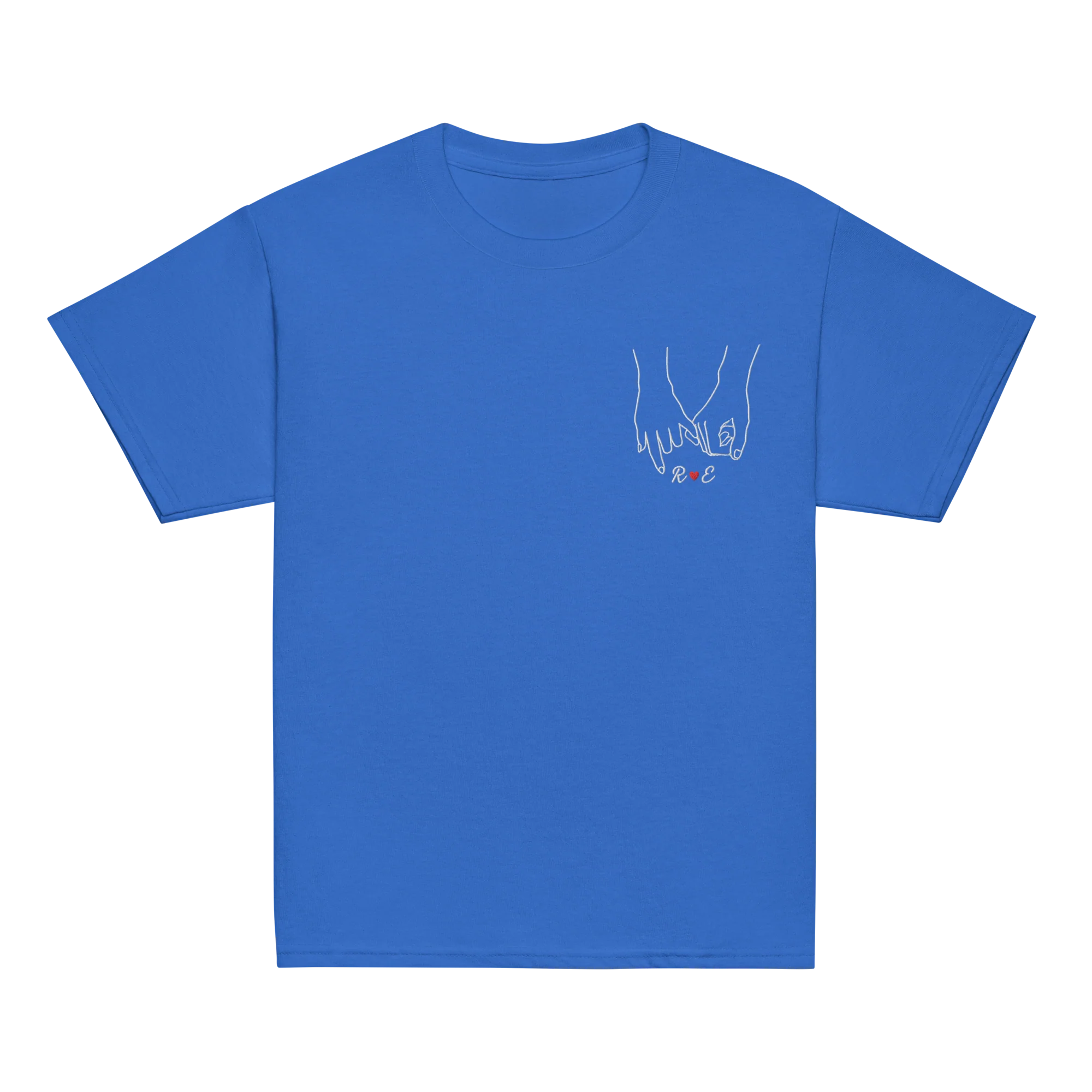 CUSTOM Couple Initials Embroidered Baby Tee - Forever Linked - Image 8