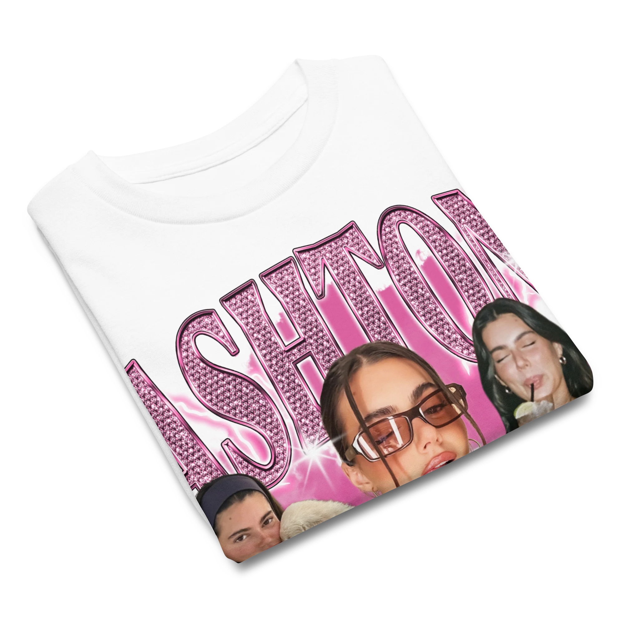 CUSTOM Create Your Own Bling Bootleg Baby Tee - Image 4