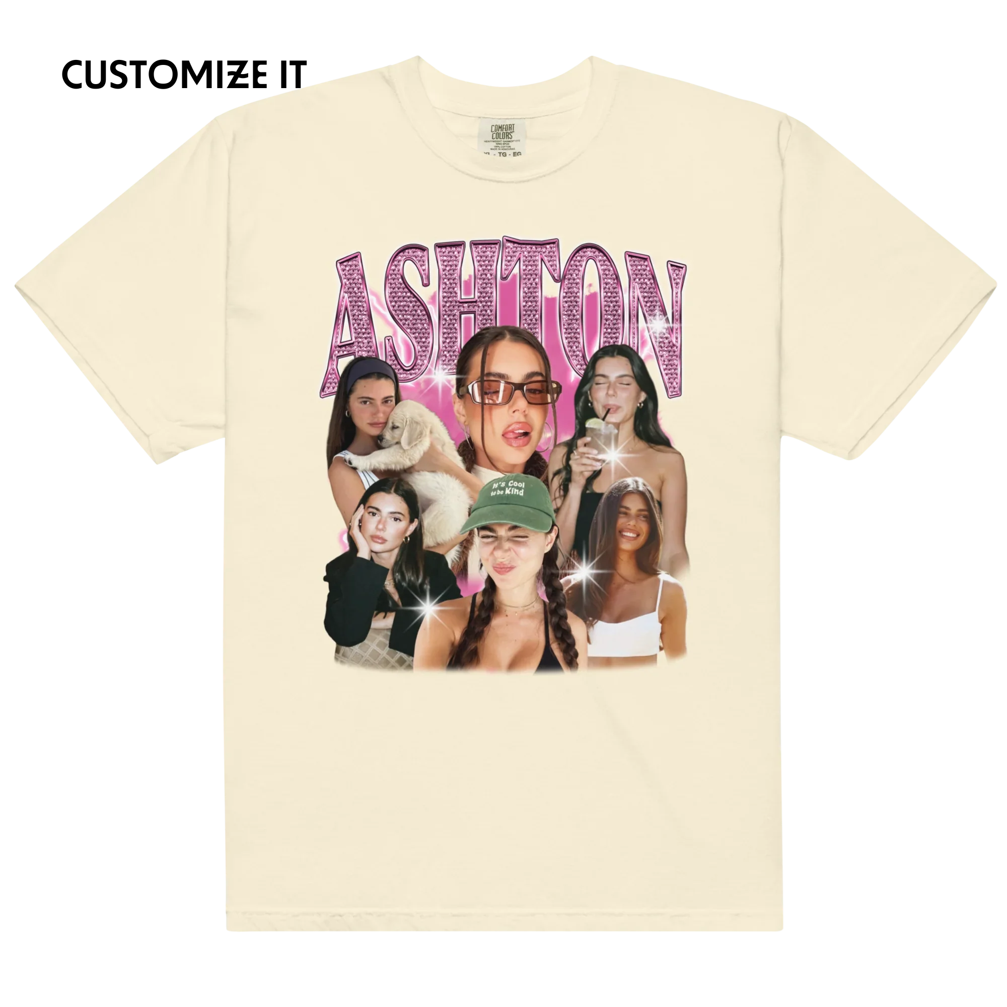 CUSTOM Create Your Own Bling Bootleg T-Shirt - Image 5