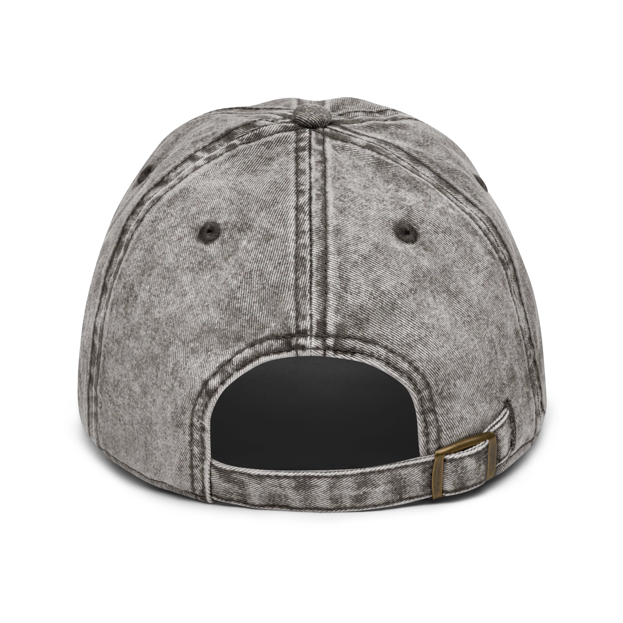 CUSTOM Your Text Serifed Embroidered Vintage Cap - Image 6