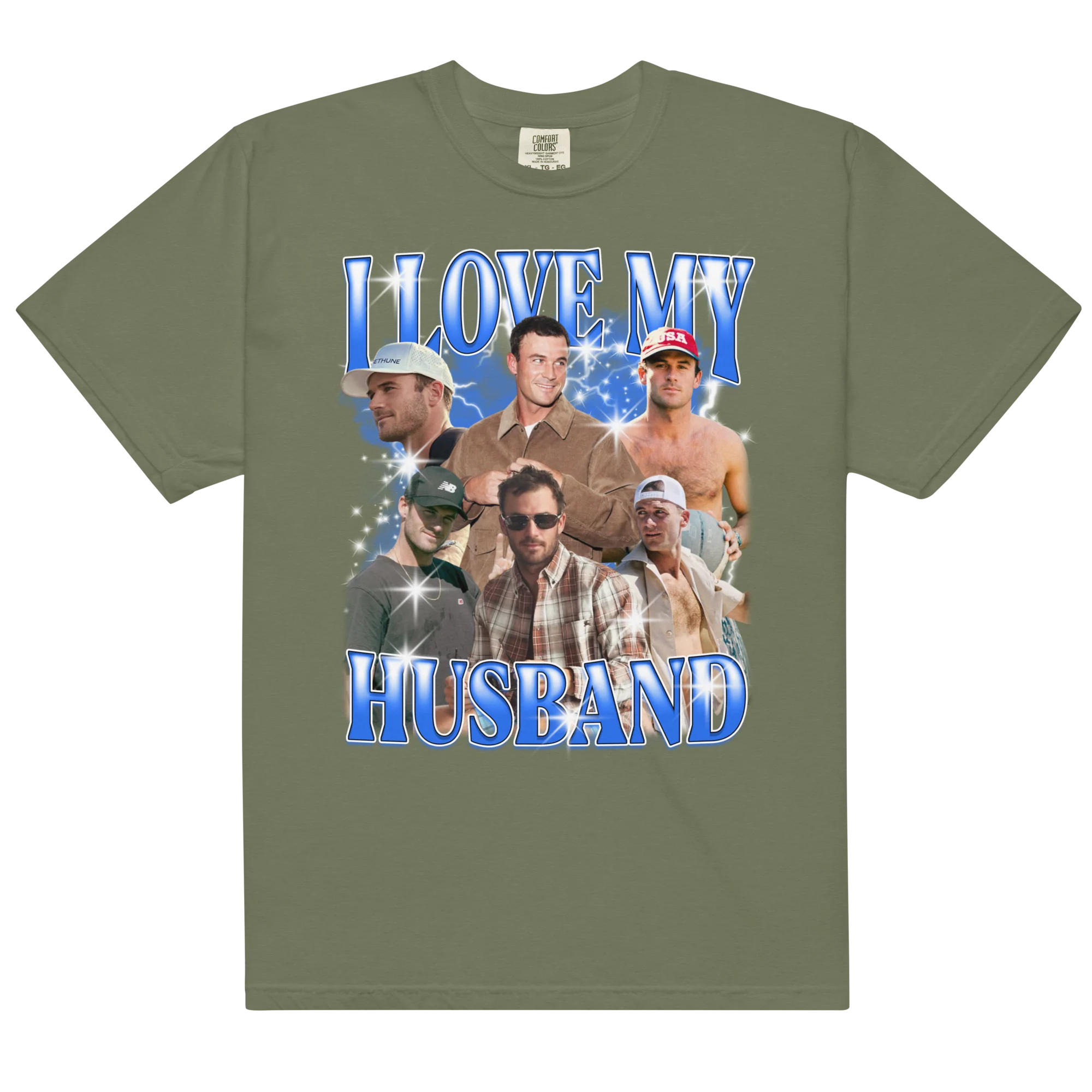 CUSTOM I Love My Husband Photo Bootleg T-Shirt - Image 12