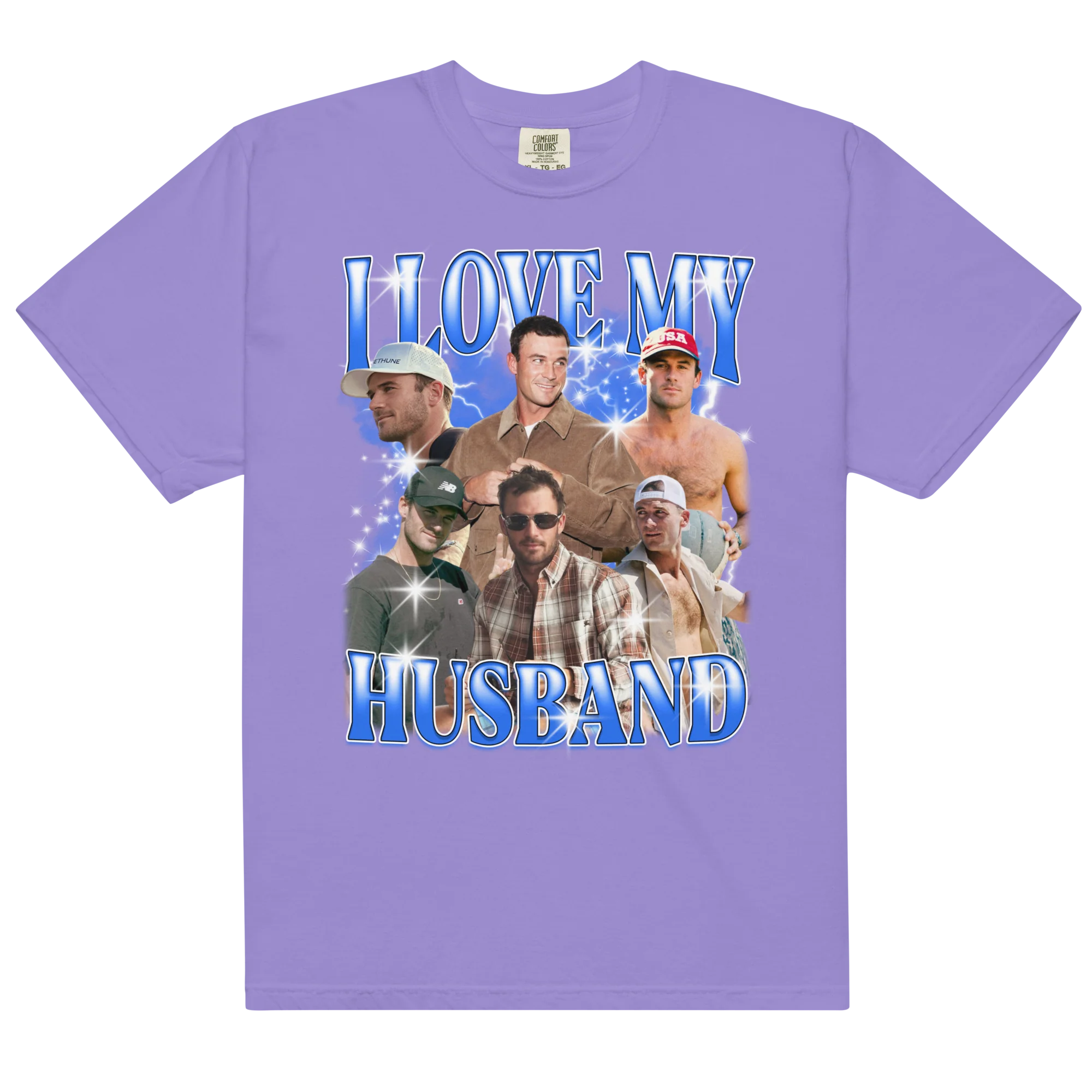CUSTOM I Love My Husband Photo Bootleg T-Shirt - Image 14