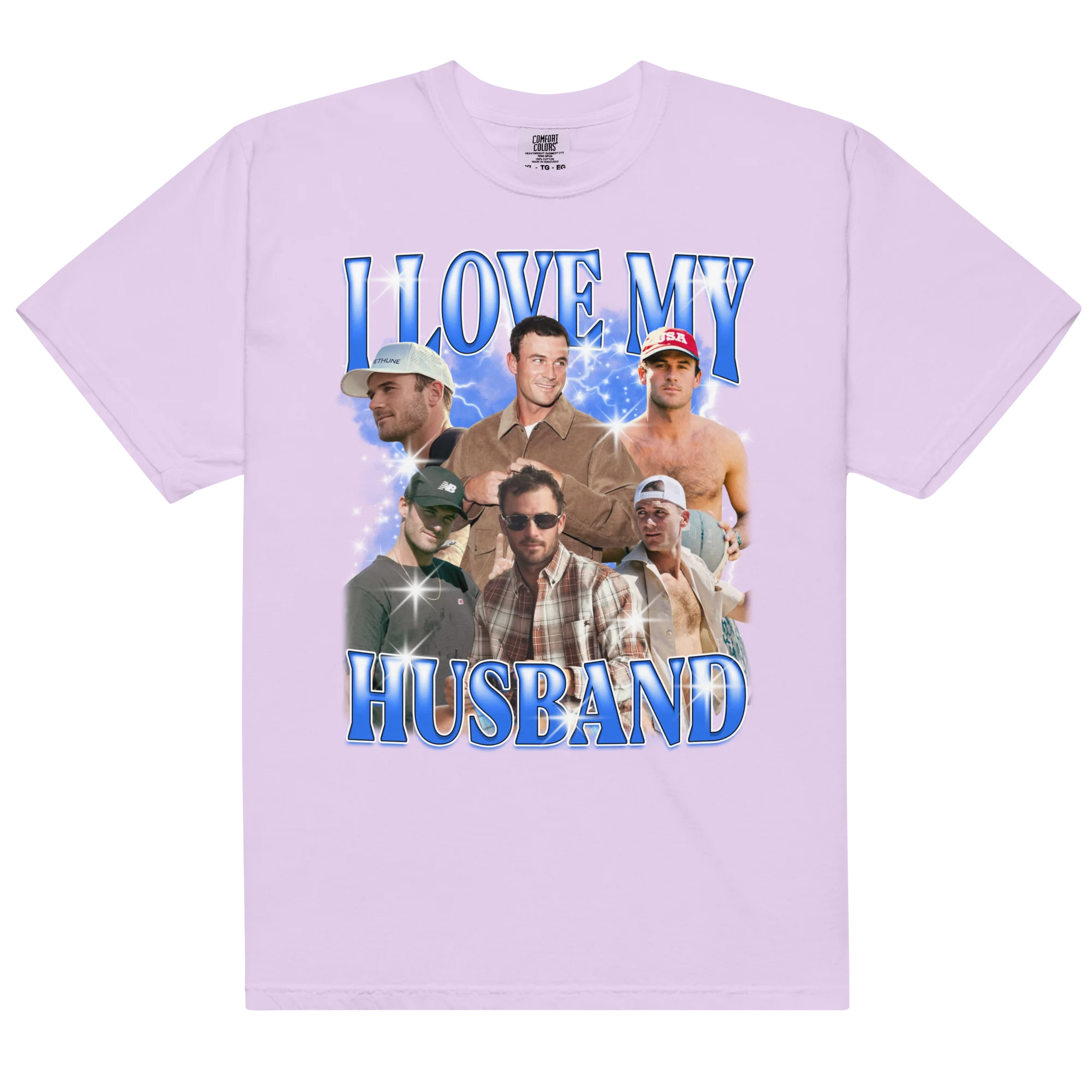 CUSTOM I Love My Husband Photo Bootleg T-Shirt - Image 15