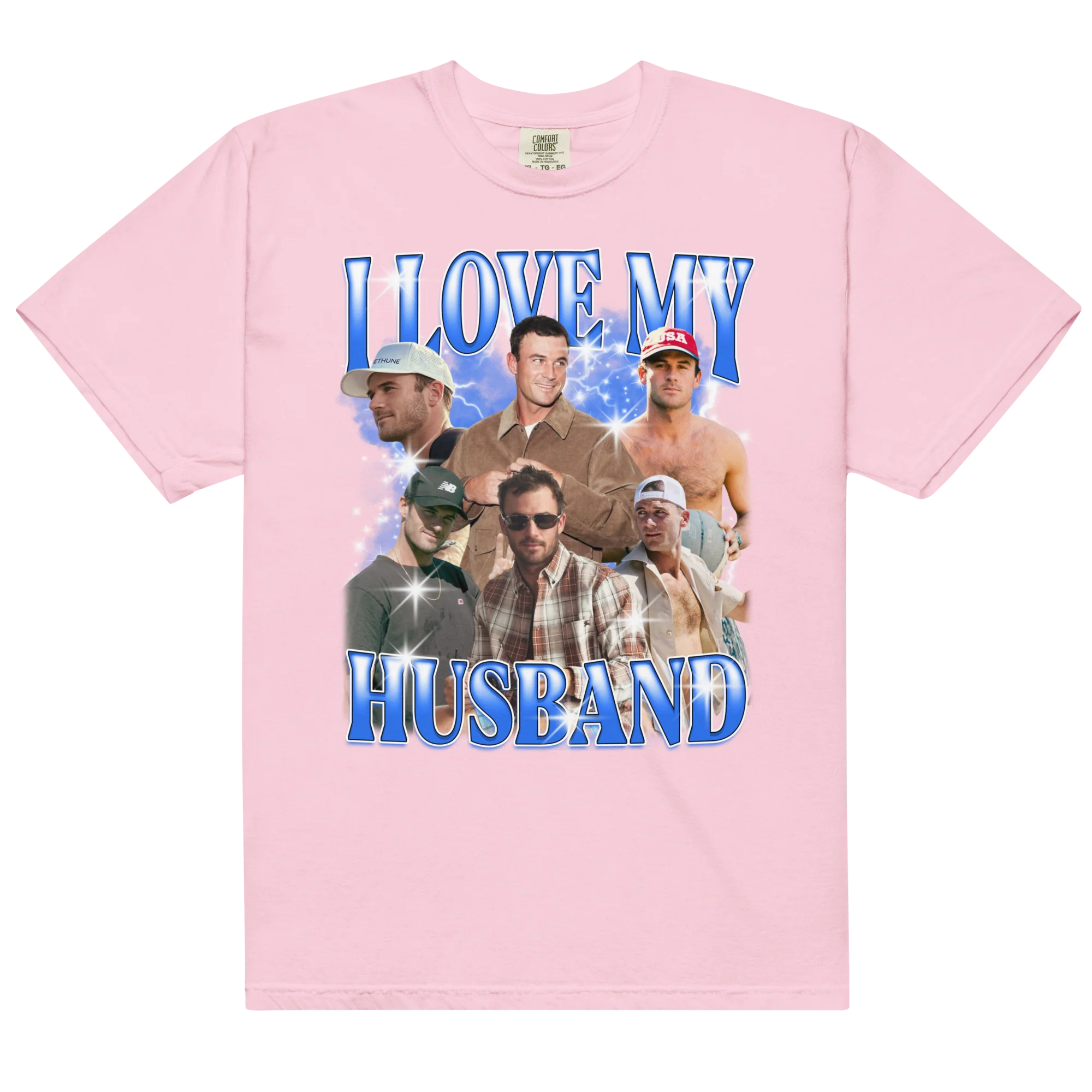CUSTOM I Love My Husband Photo Bootleg T-Shirt - Image 16