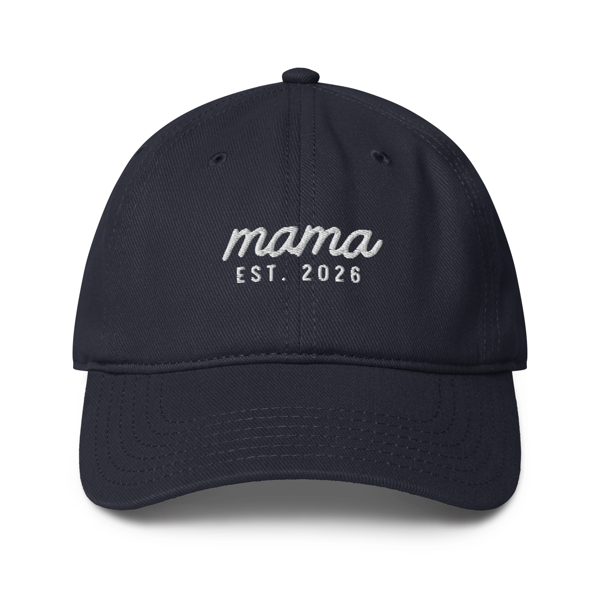 CUSTOM Mama Year Embroidered Baseball Cap - Image 7