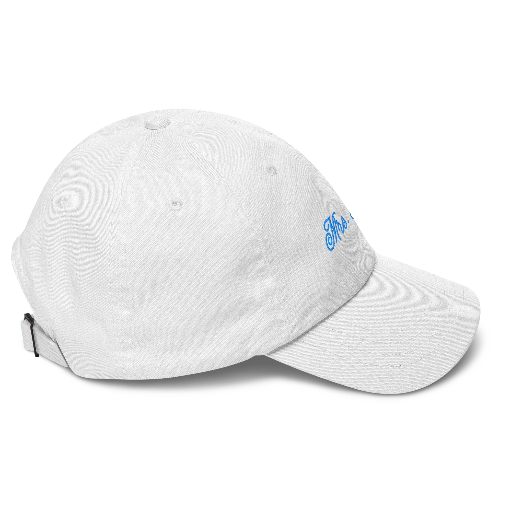 CUSTOM Mrs. Surname Embroidered Bride Cap - Image 3