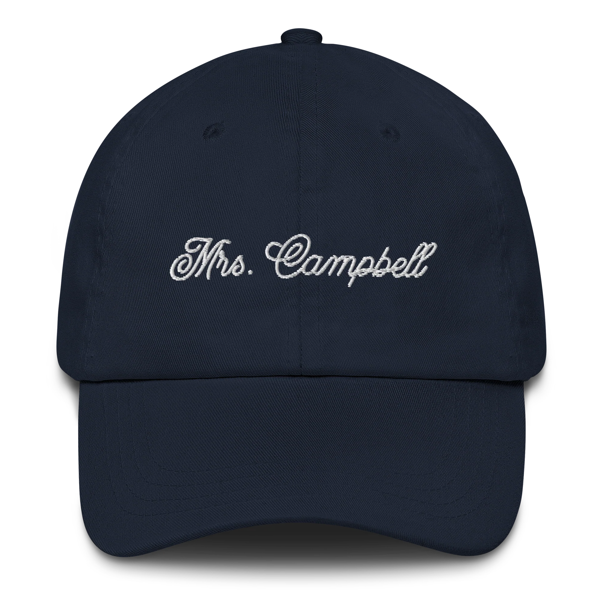 CUSTOM Mrs. Surname Embroidered Bride Cap - Image 4