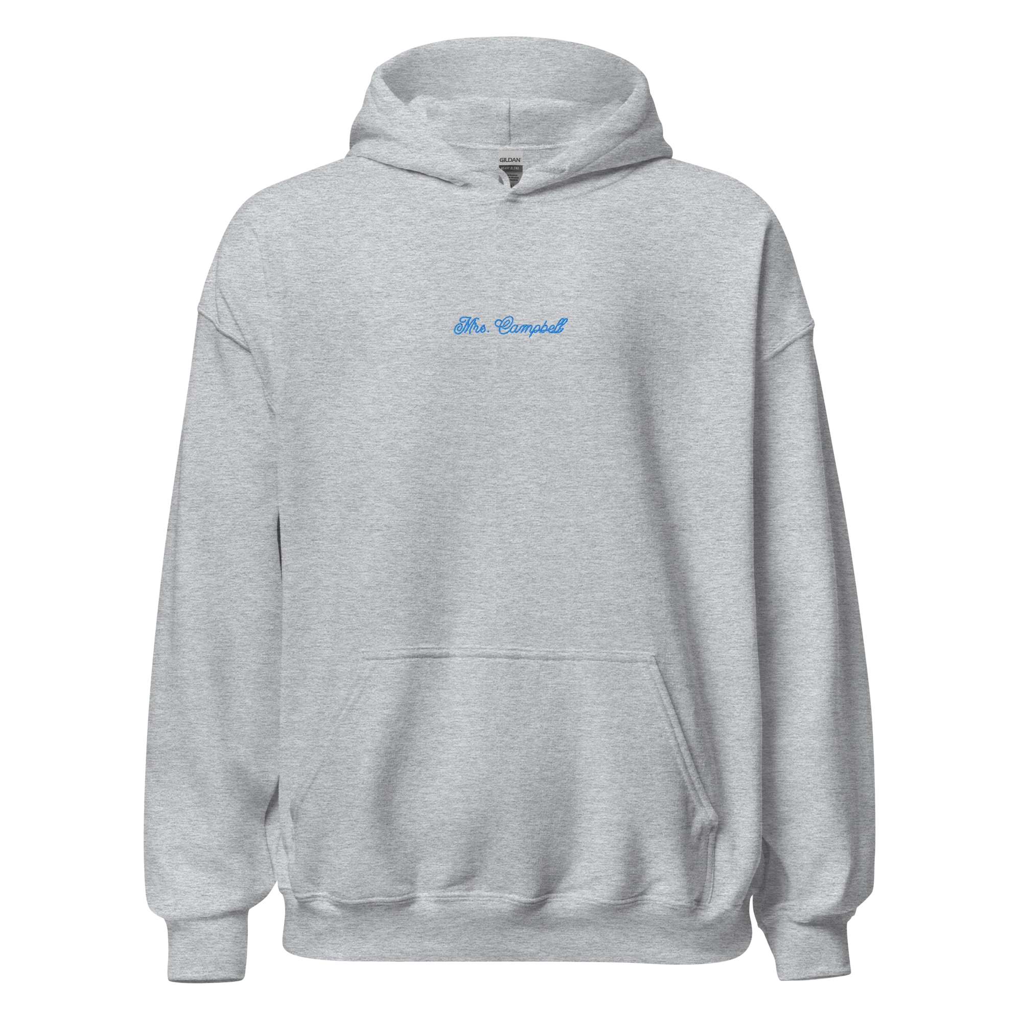 CUSTOM Mrs. Surname Embroidered Bride Hoodie - Image 3