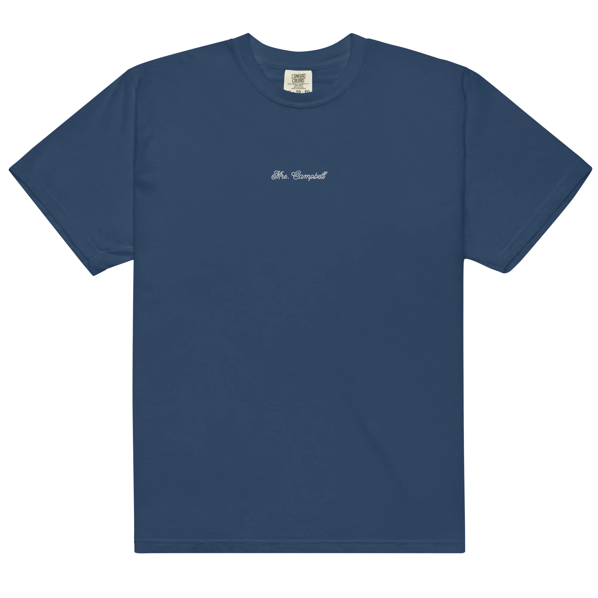 CUSTOM Mrs. Surname Embroidered Bride Classic T-Shirt - Image 10