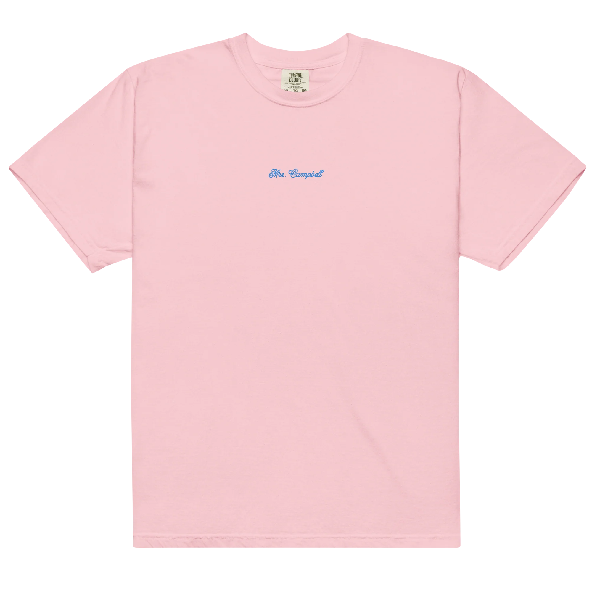CUSTOM Mrs. Surname Embroidered Bride Classic T-Shirt - Image 9