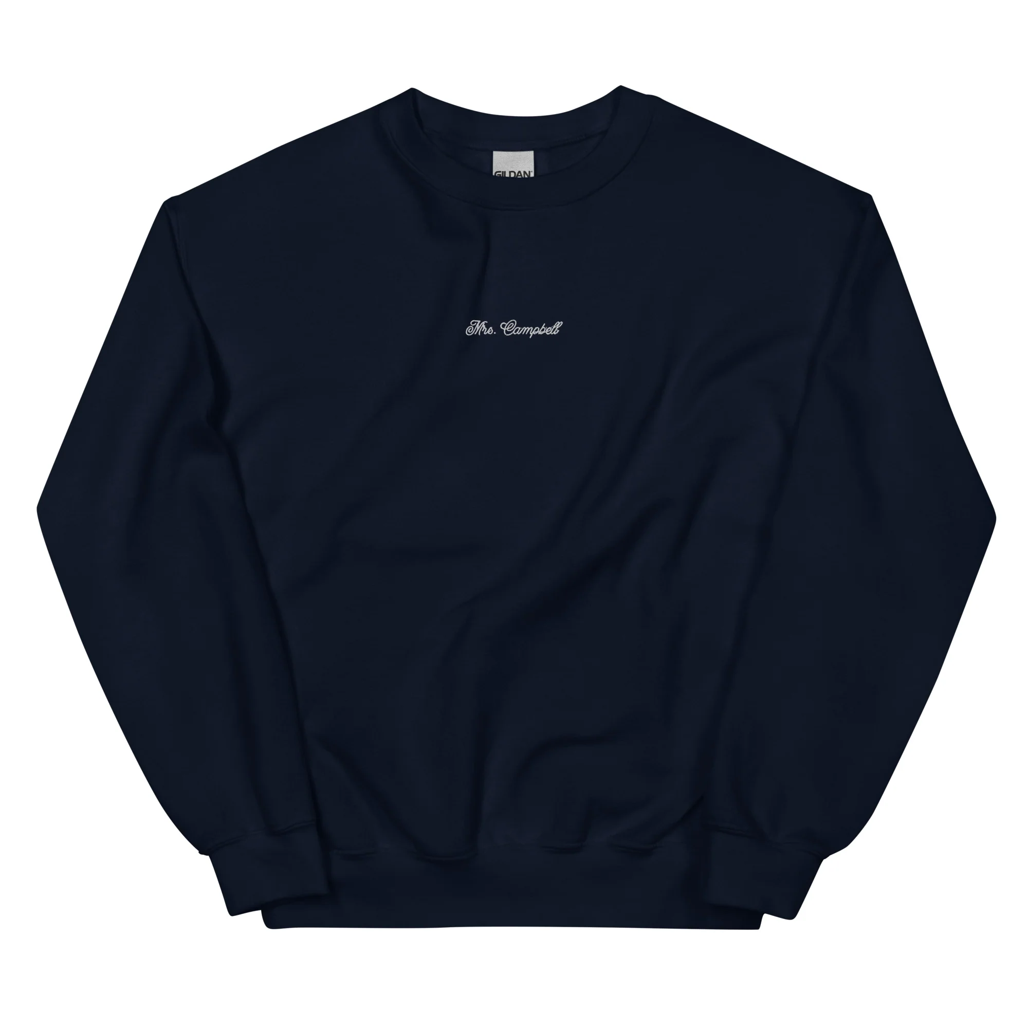 CUSTOM Mrs. Surname Embroidered Bride Sweatshirt - Image 11