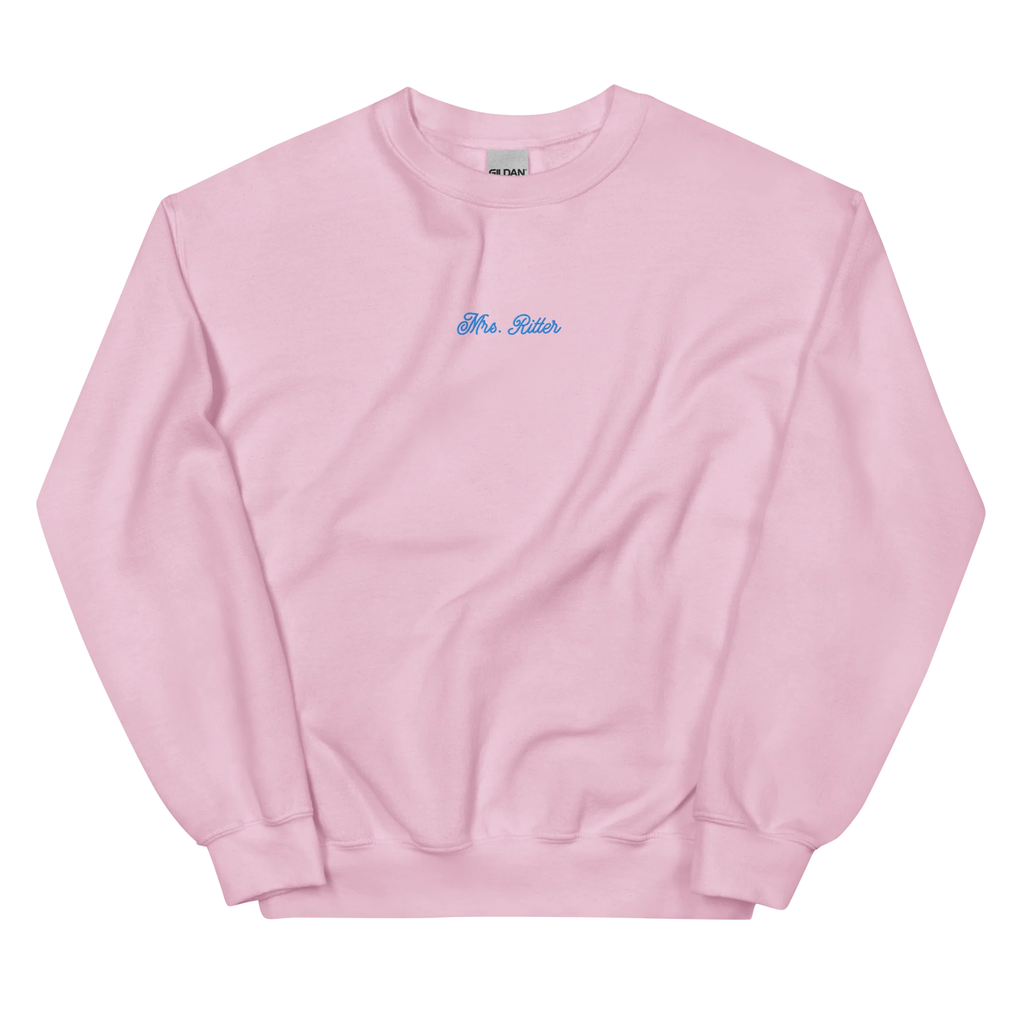 CUSTOM Mrs. Surname Embroidered Bride Sweatshirt - Image 5