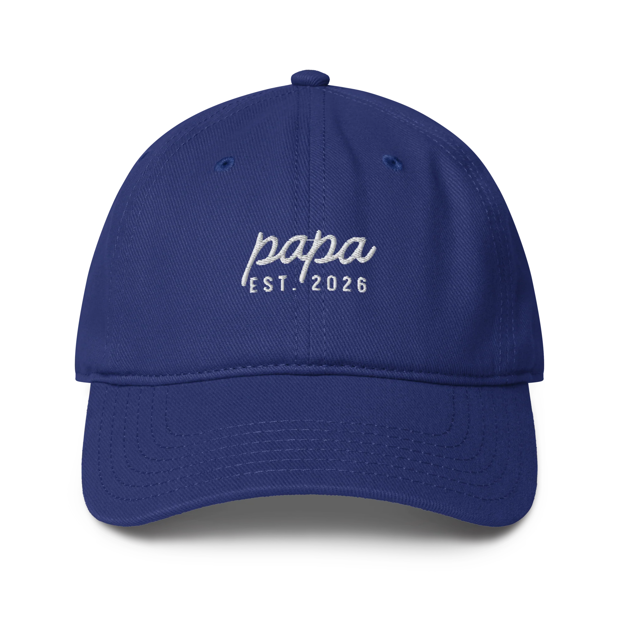 CUSTOM Papa Year Embroidered Baseball Cap - Image 7