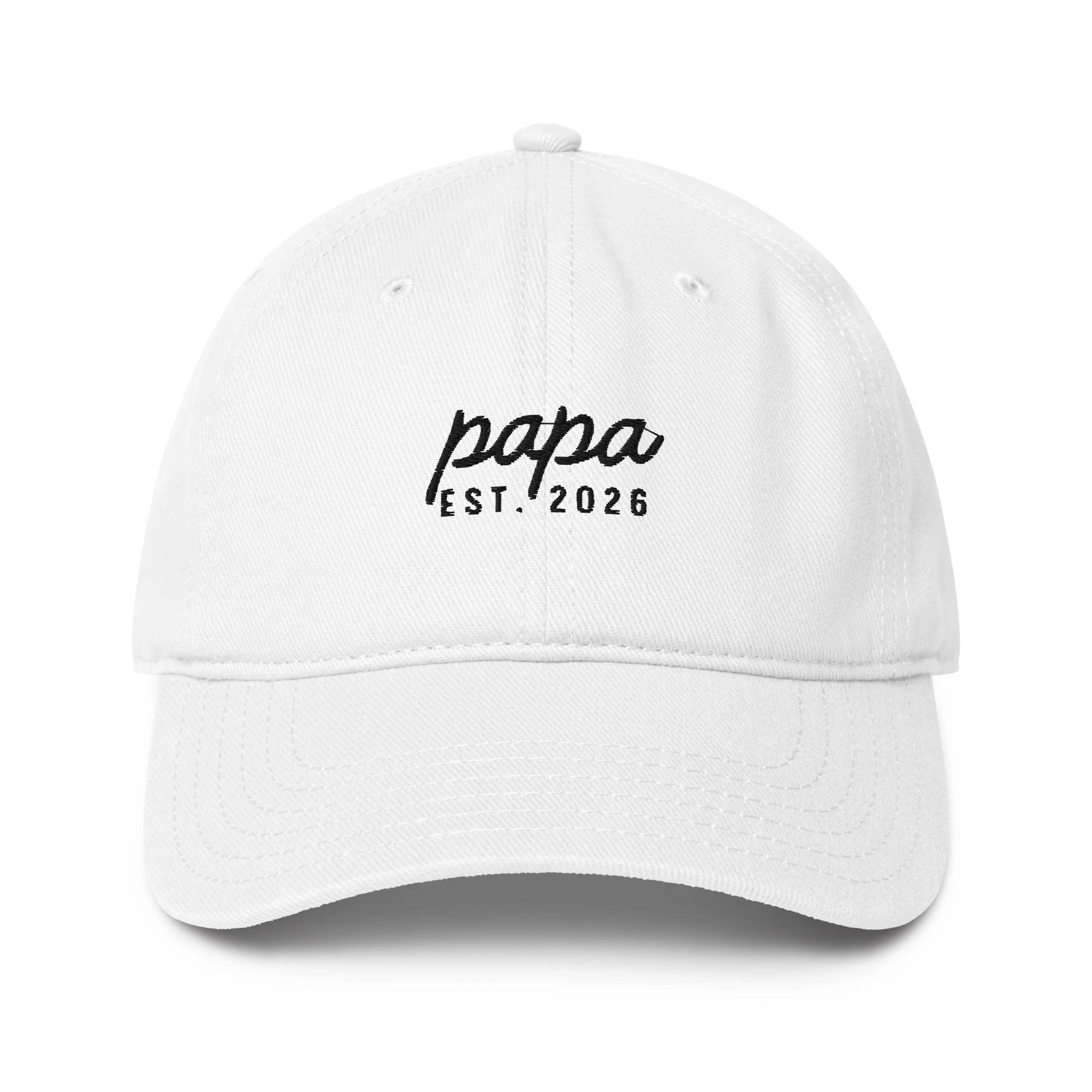CUSTOM Papa Year Embroidered Baseball Cap - Image 9