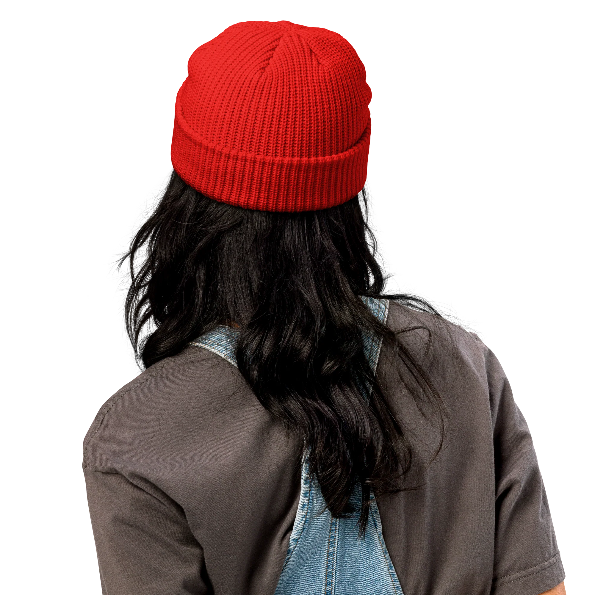 CUSTOM Text Embroidered Cable Beanie - Image 15