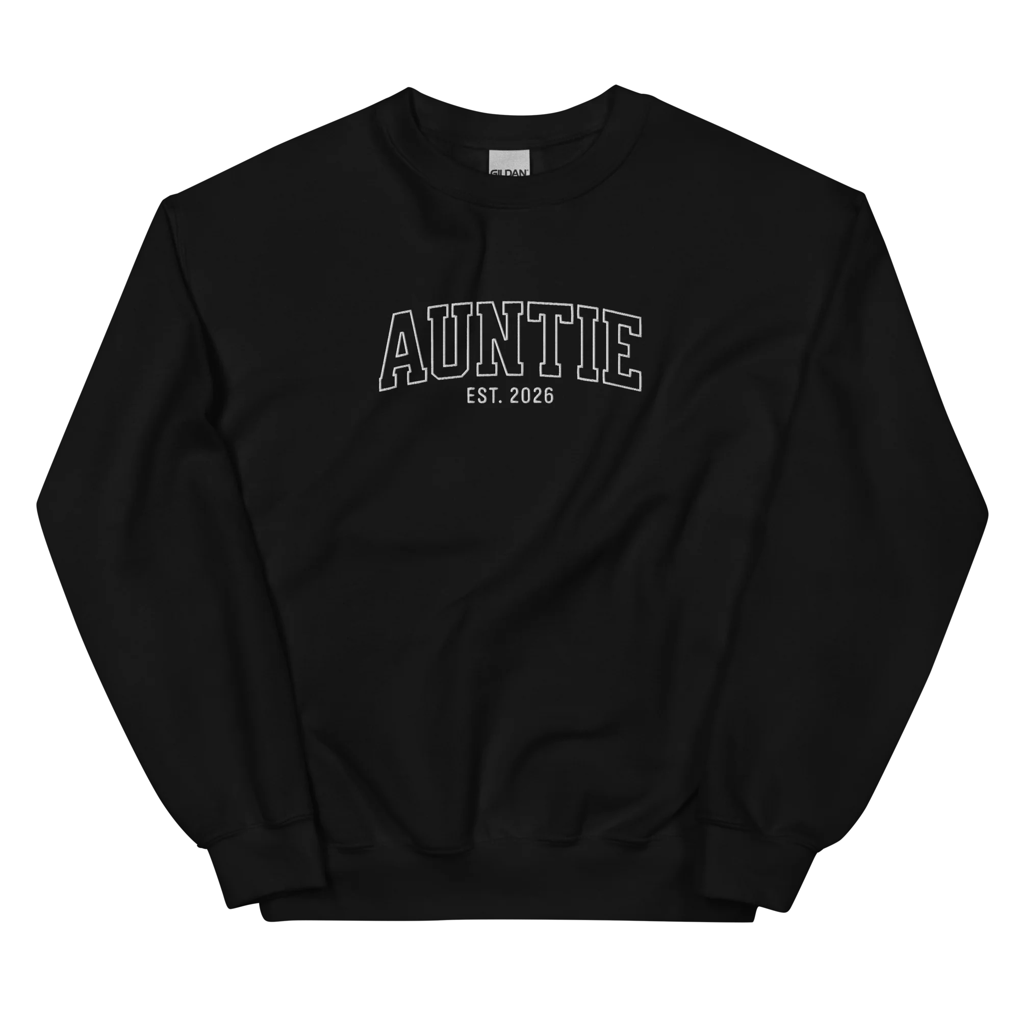 CUSTOM YEAR Auntie Varsity Embroidered Sweatshirt - Image 11